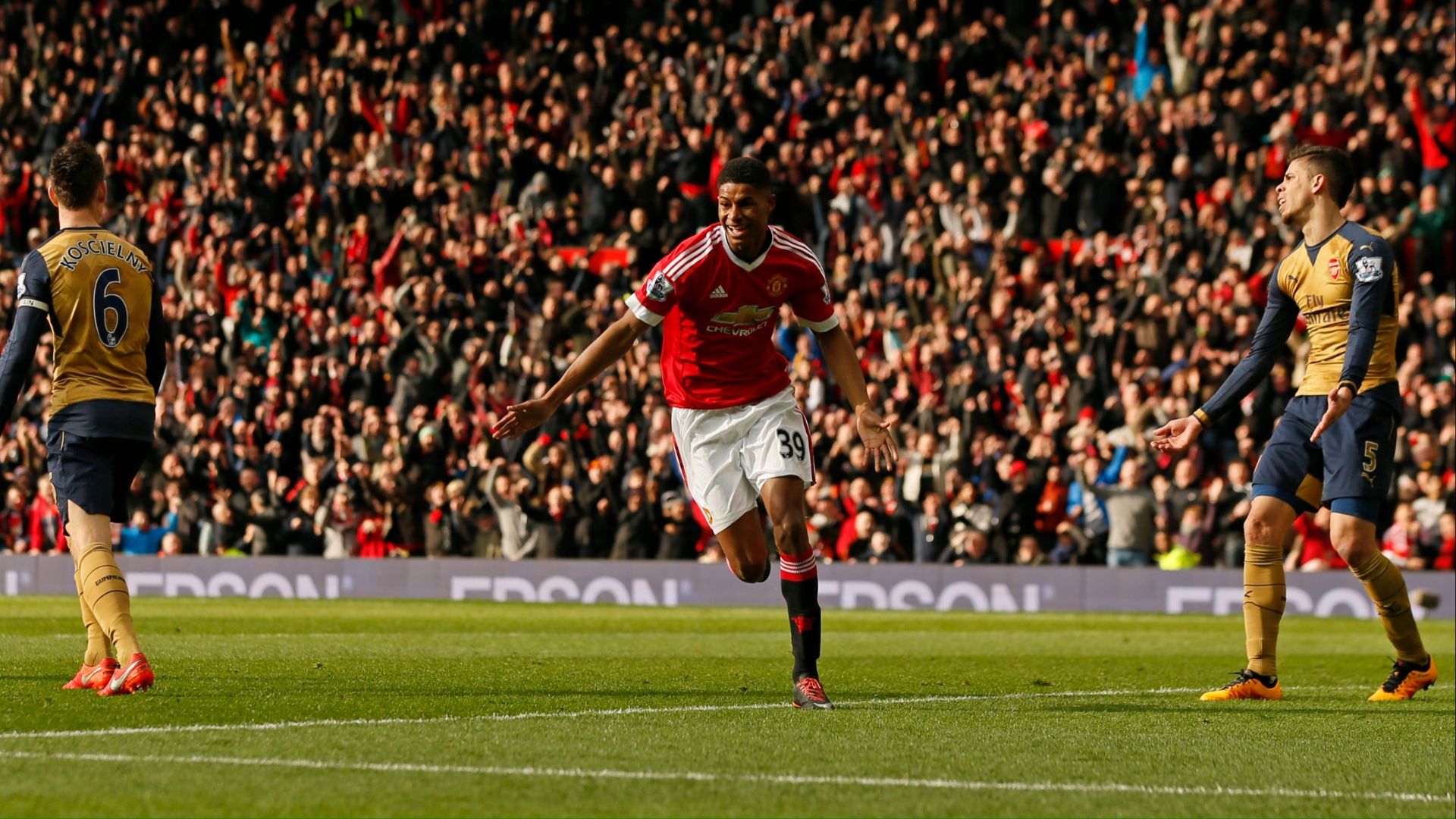 Man United: Marcus Rashford's Goal Record Vs Arsenal