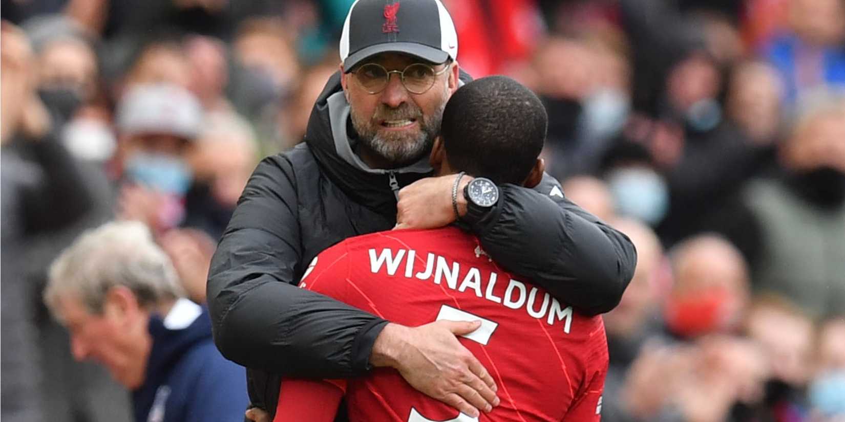 Jurgen Klopp and Gini Wijnaldum