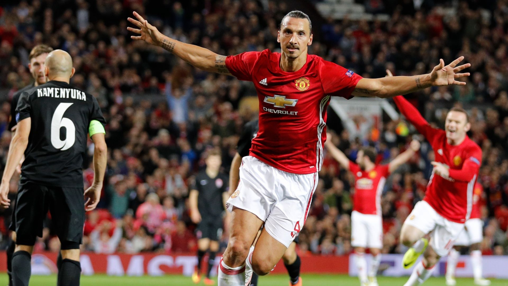 Affiche Match! 2020-21 – AC Milan, LA Galaxy, Manchester United Avec Zlatan Ibrahimovic