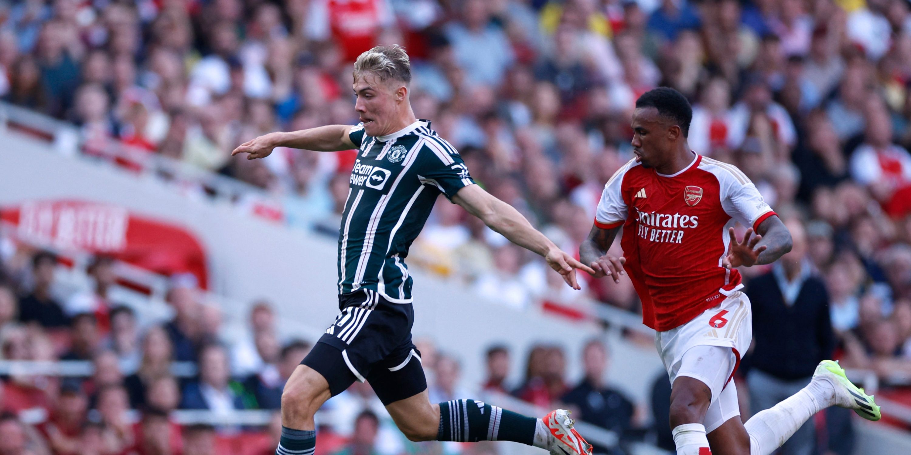 VAR Blunder? Referee Reacts To Hojlund Penalty Incident In Arsenal vs