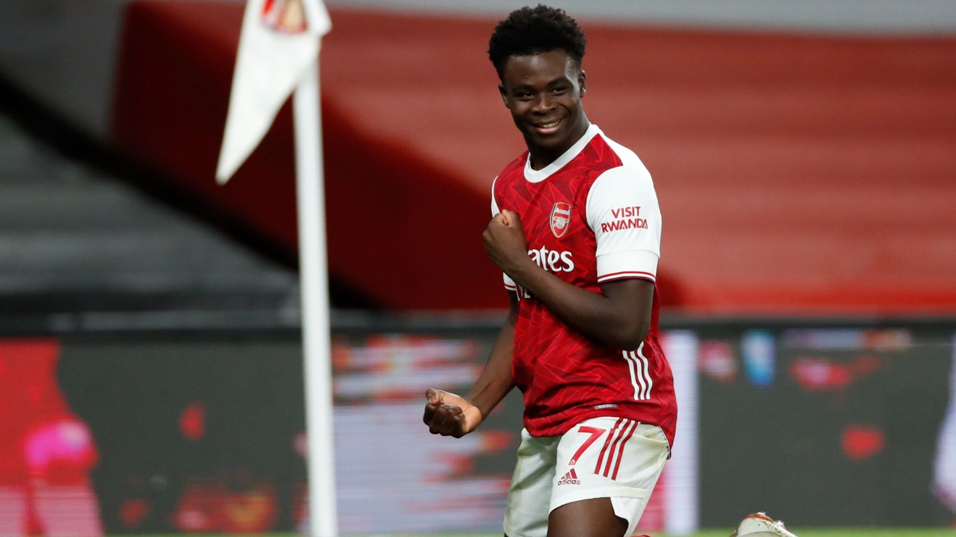 Saka goal