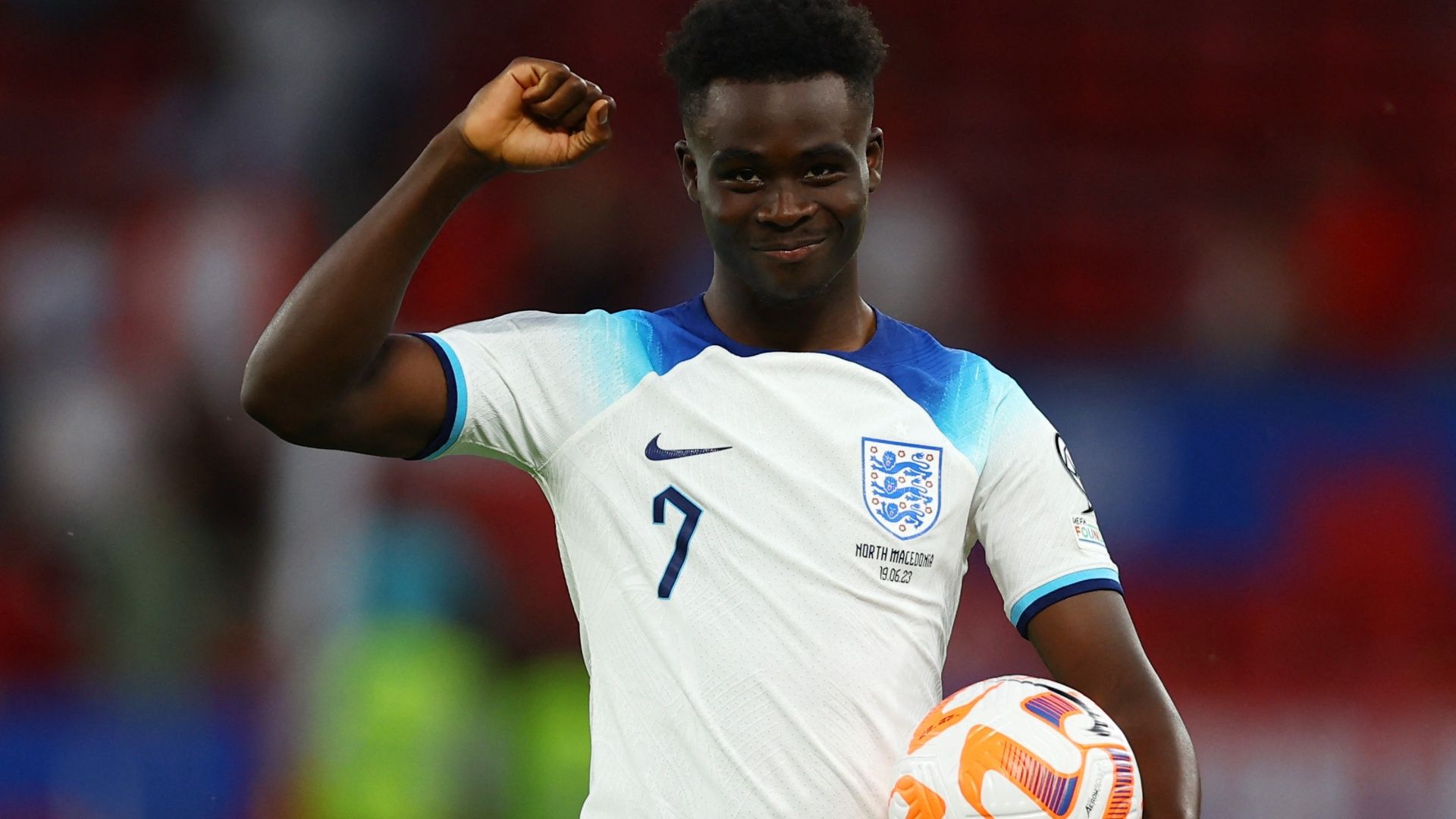Saka with England
