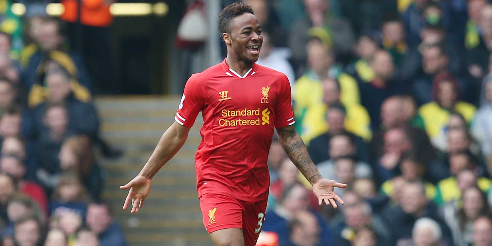 Antigo extremo do Liverpool, Raheem Sterling.