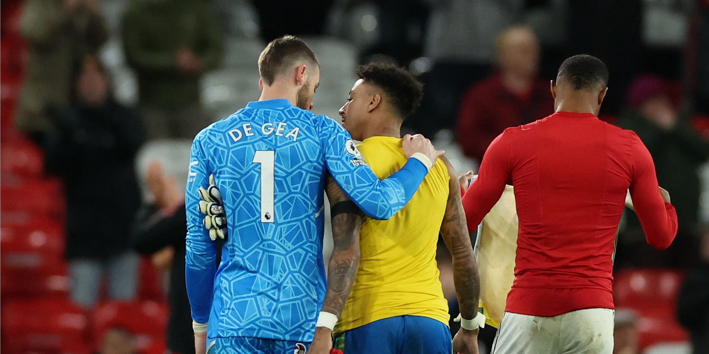 David De Gea and Jesse Lingard