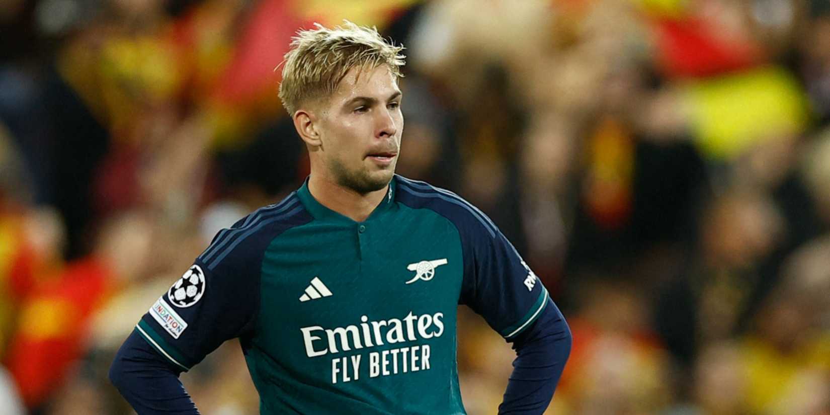 Arsenal's "future captain" is being given the Ramsdale treatment by Arteta Arsenal's Emile Smith Rowe