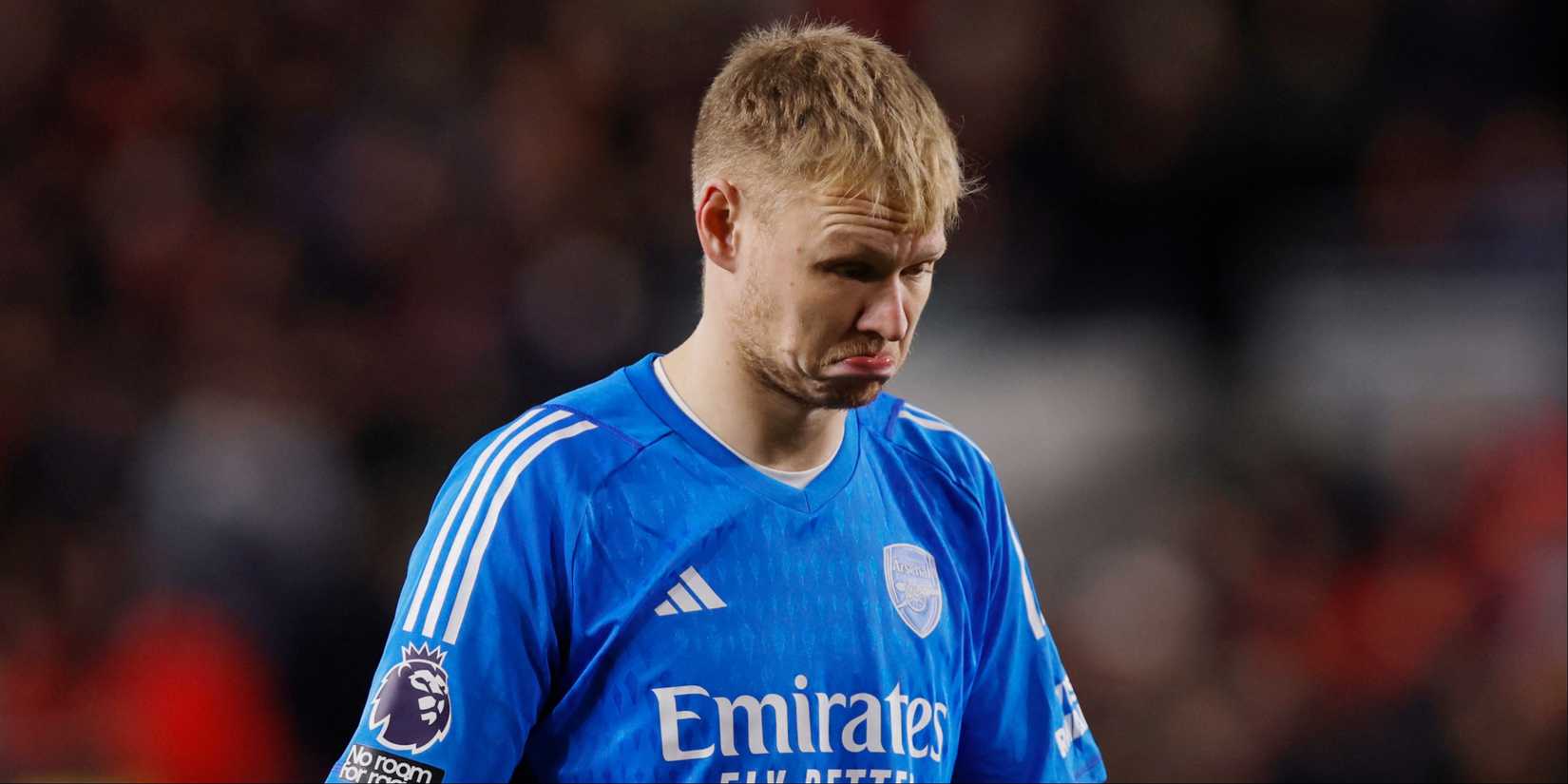 Arsenal's "future captain" is being given the Ramsdale treatment by Arteta Aaron-Ramsdale-Arsenal