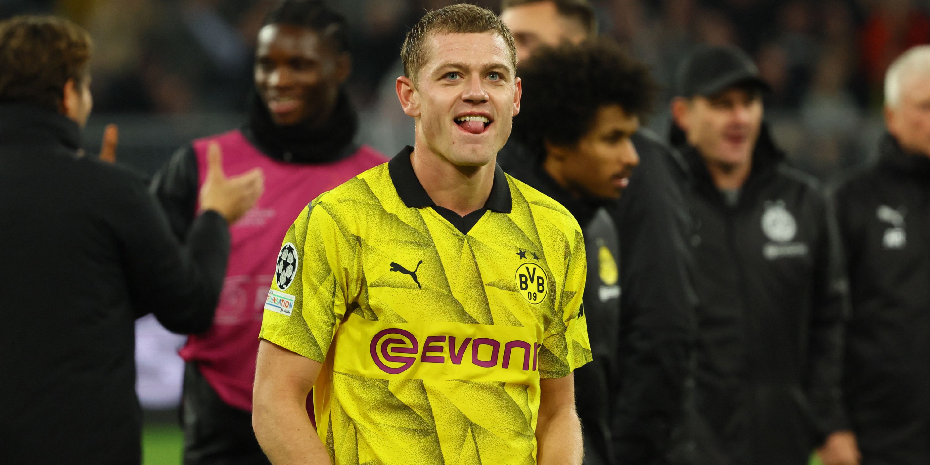 Borussia Dortmund defender Julian Ryerson