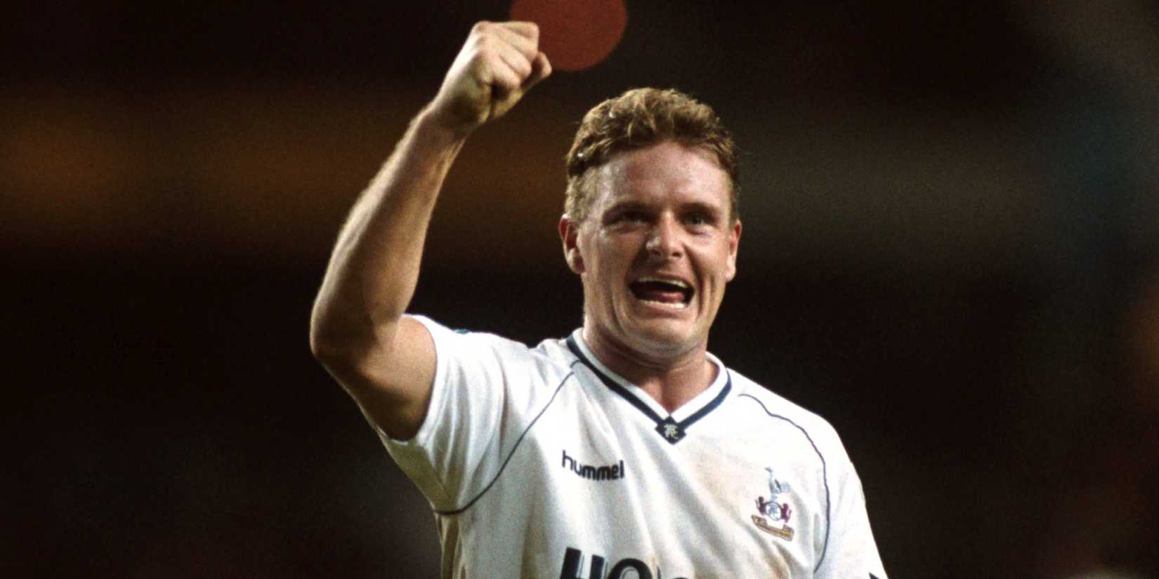 Paul Gascoigne-Spurs-Celebration