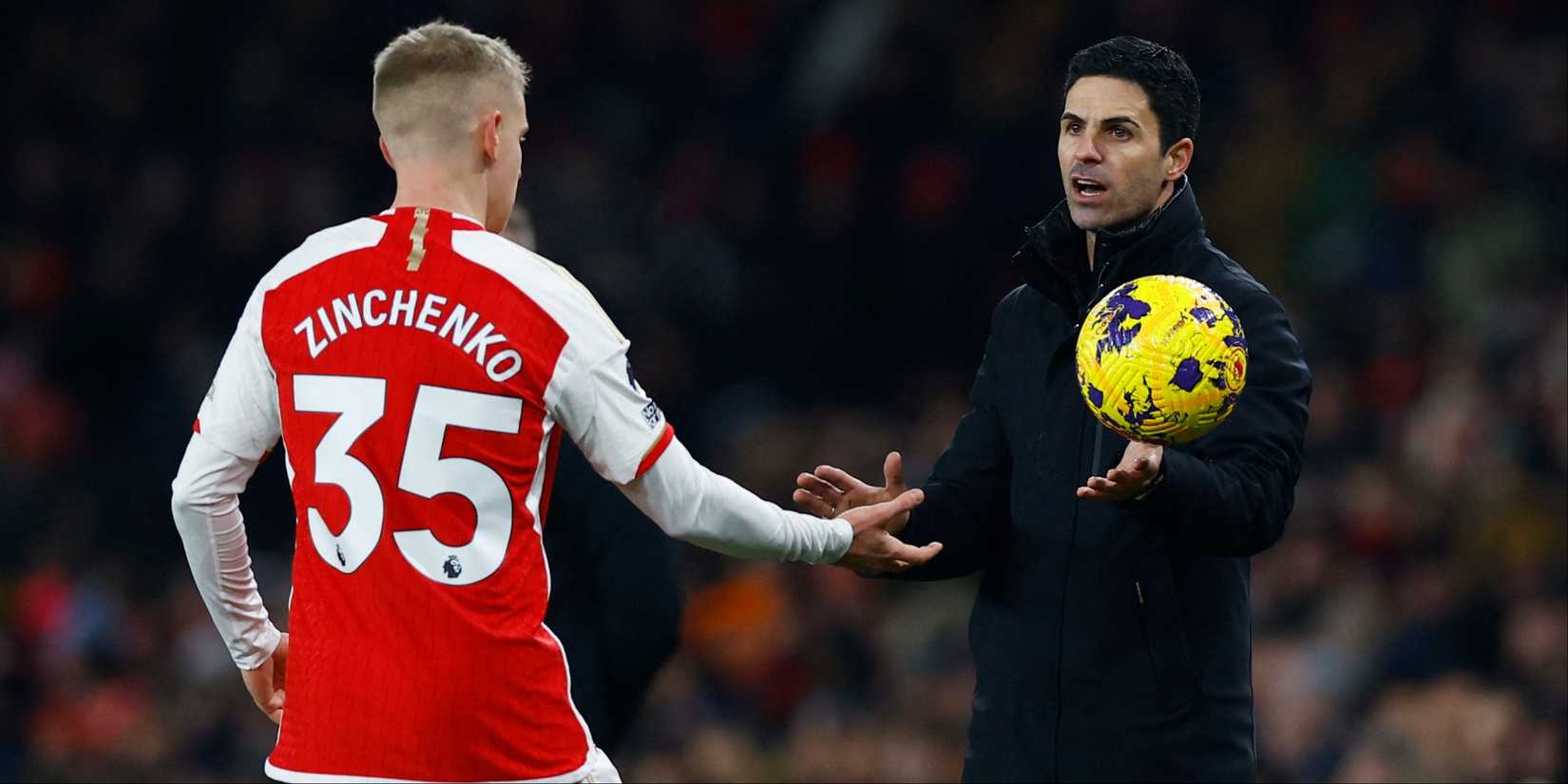 Arteta-Zinchenko-Arsenal