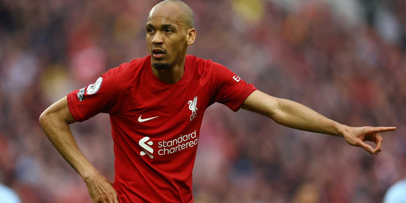 Former Liverpool midfielder Fabinho