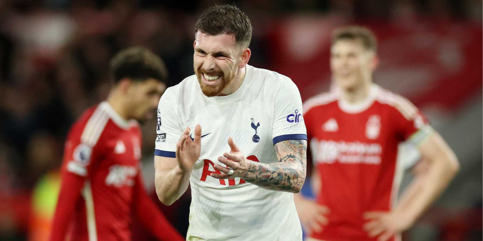 Pierre Hojbjerg in action