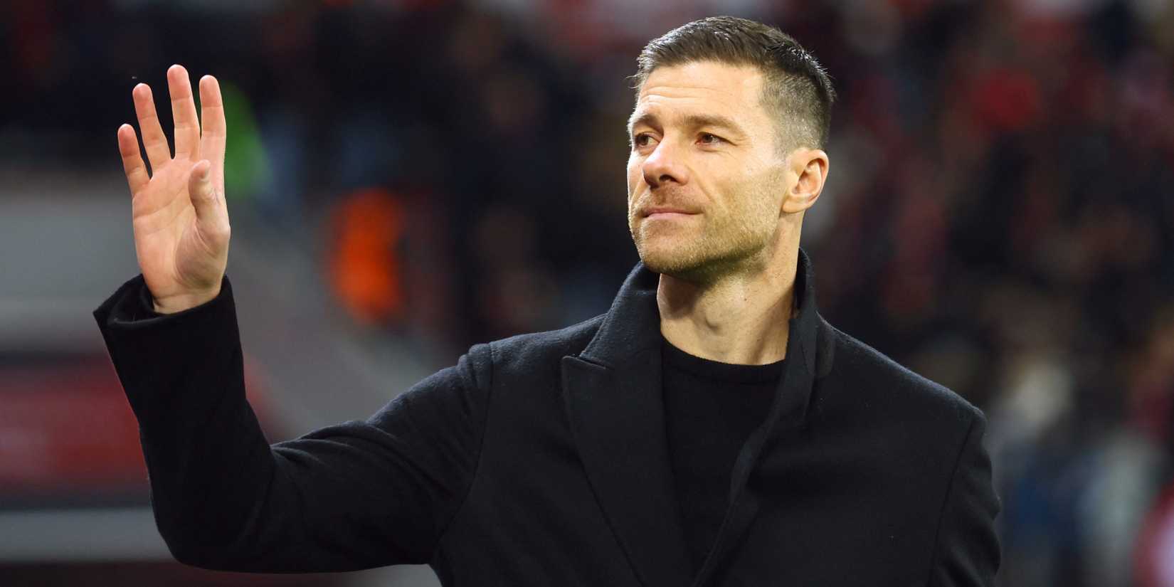 Bayer Leverkusen manager Xabi Alonso.