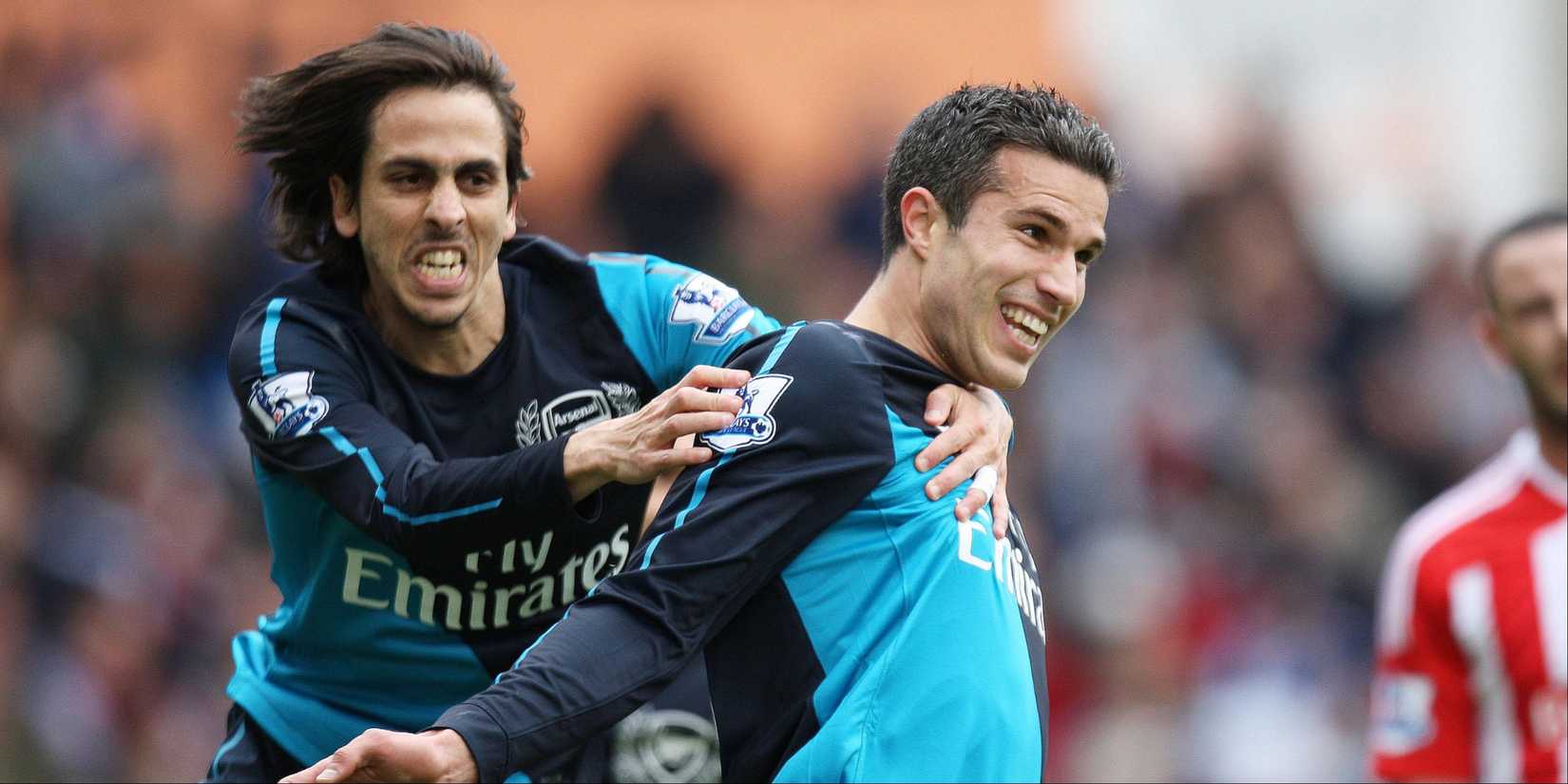 Robin van Persie-Benayoun-Arsenal