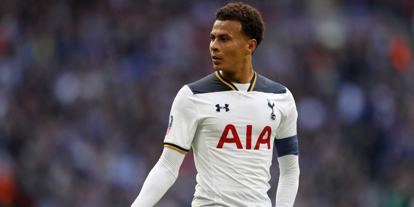 Dele Alli in action for Tottenham.