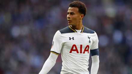 Dele Alli em ação pelo Tottenham.