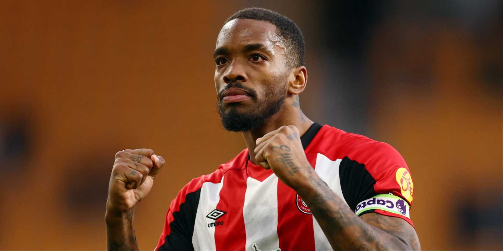 Brentford striker Ivan Toney