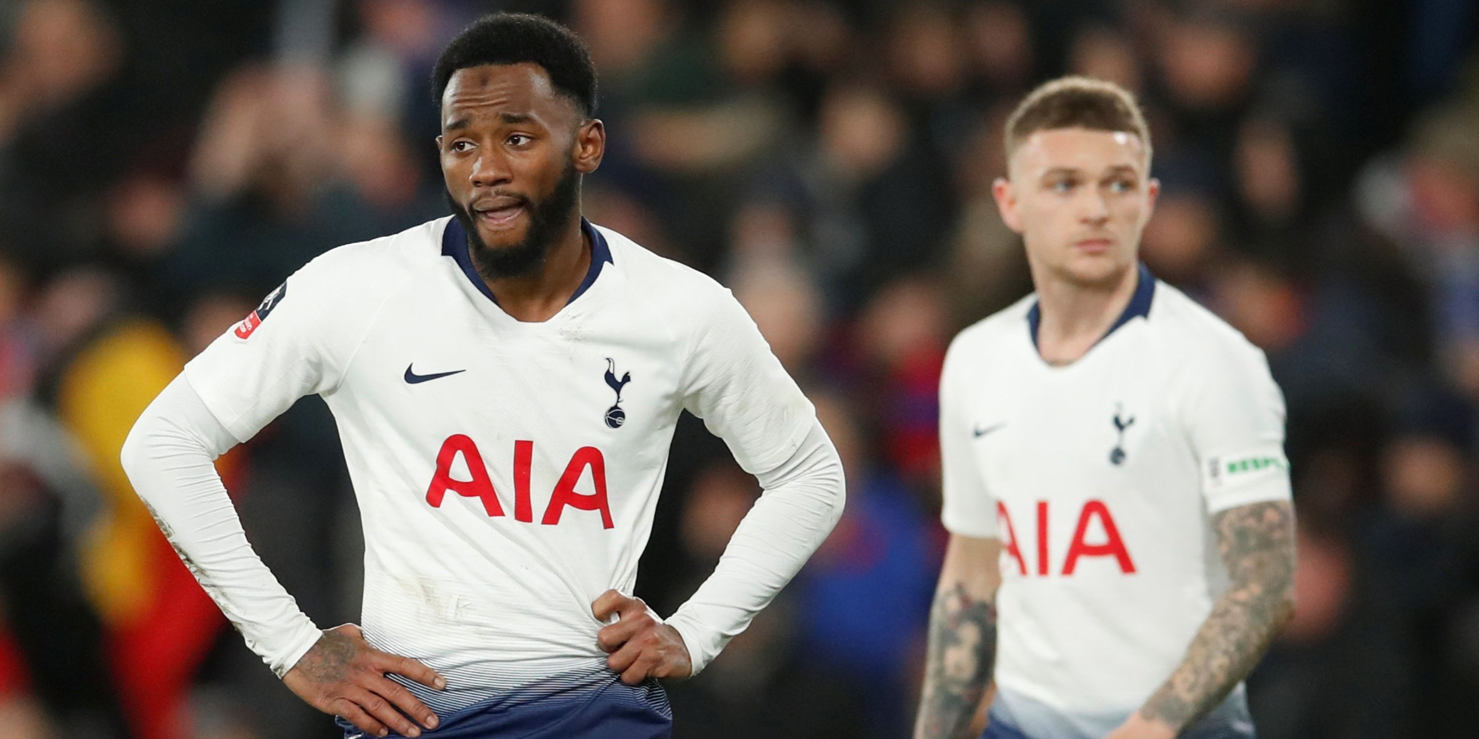 Kevin N'Koudou for Tottenham.