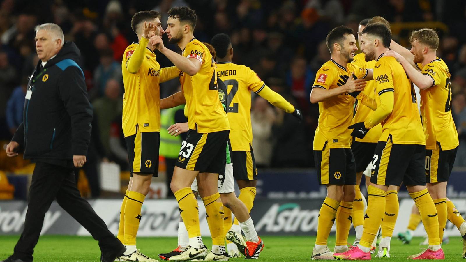 Long Riston Wolves Wolves’ 8/10 star with fewer touches than Sa was the real hero v Brighton