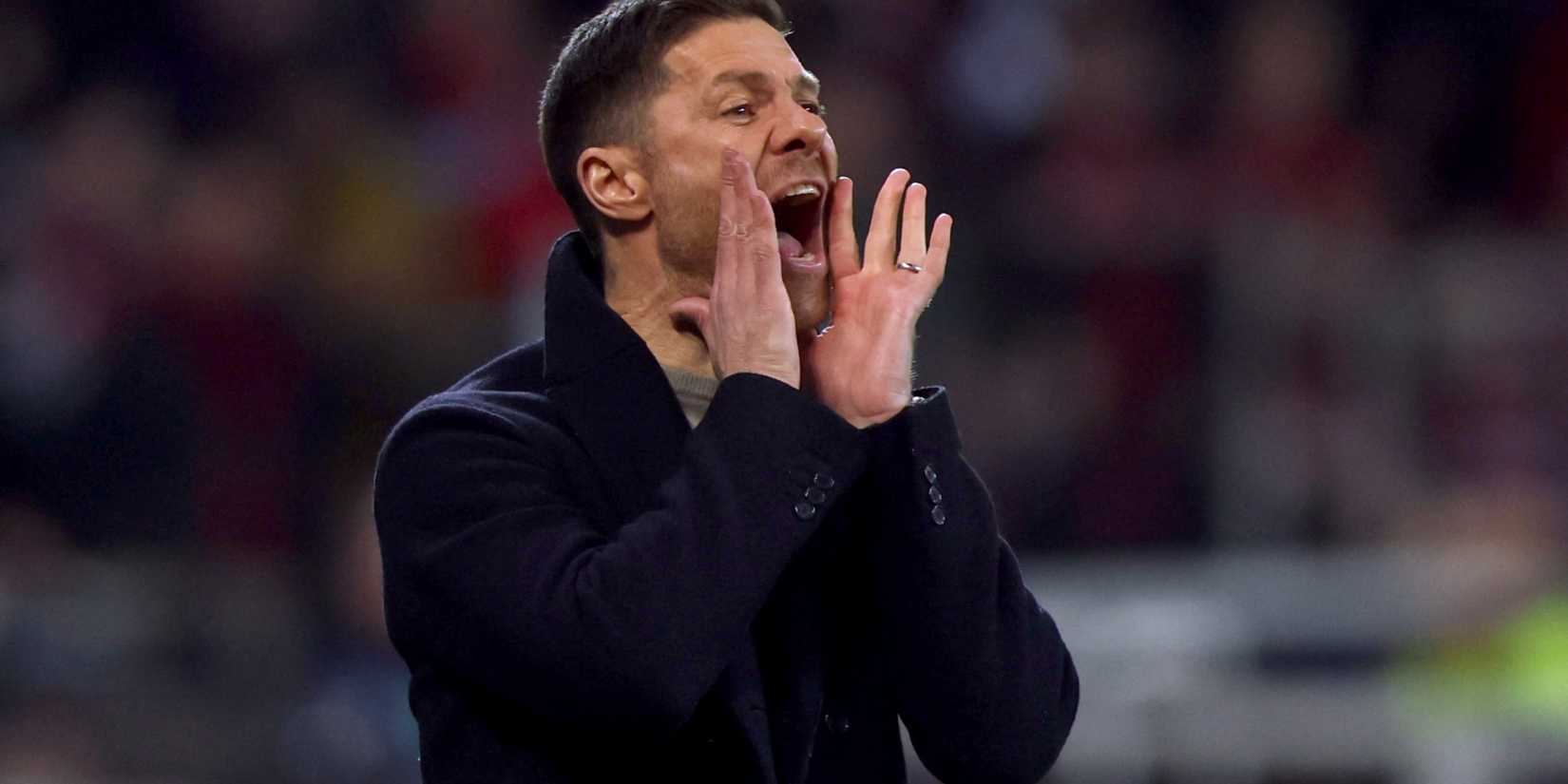 Xabi Alonso, técnico do Bayer Leverkusen.