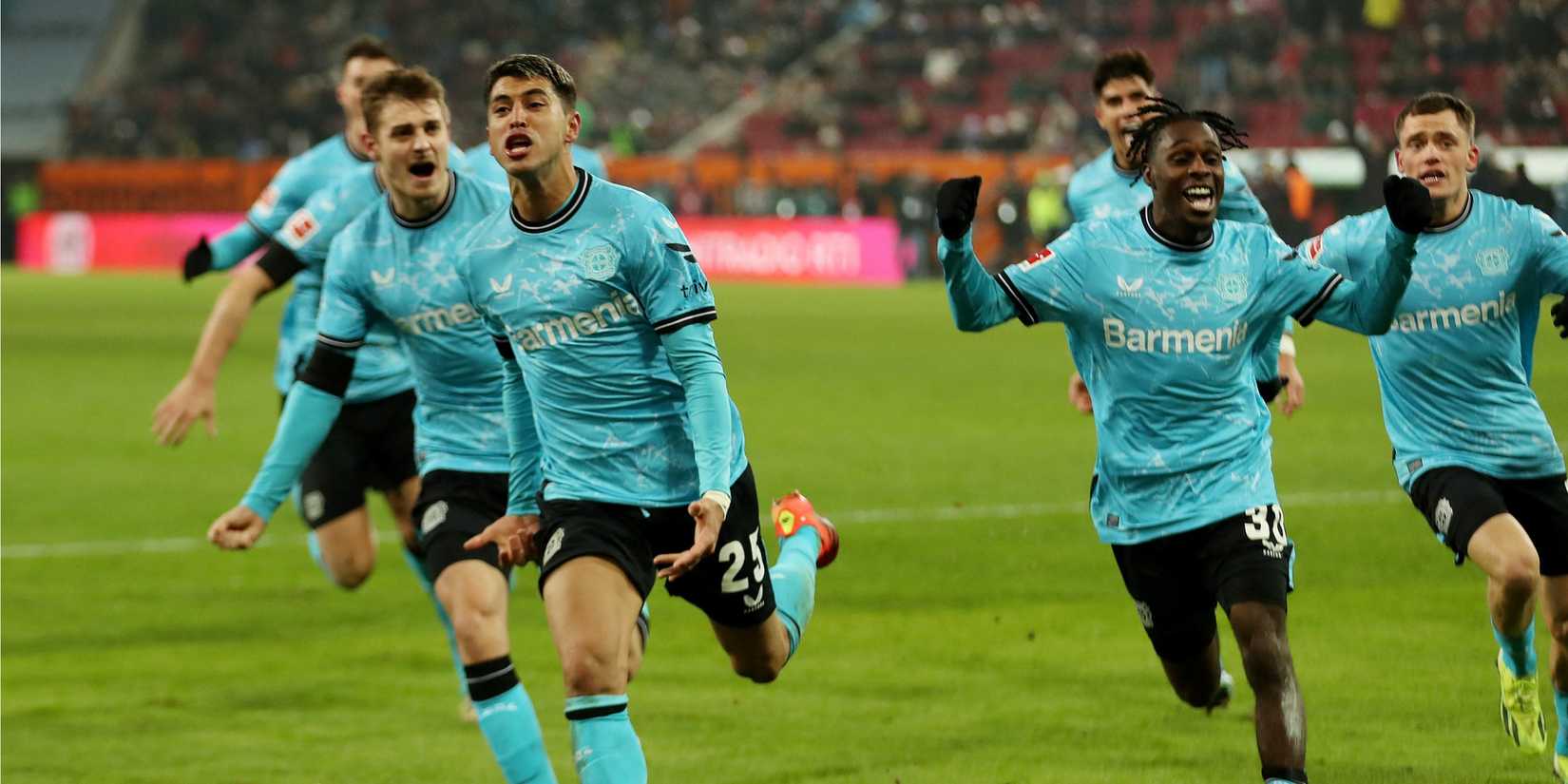 Эксекиэль Паласиос в составе «Байера»