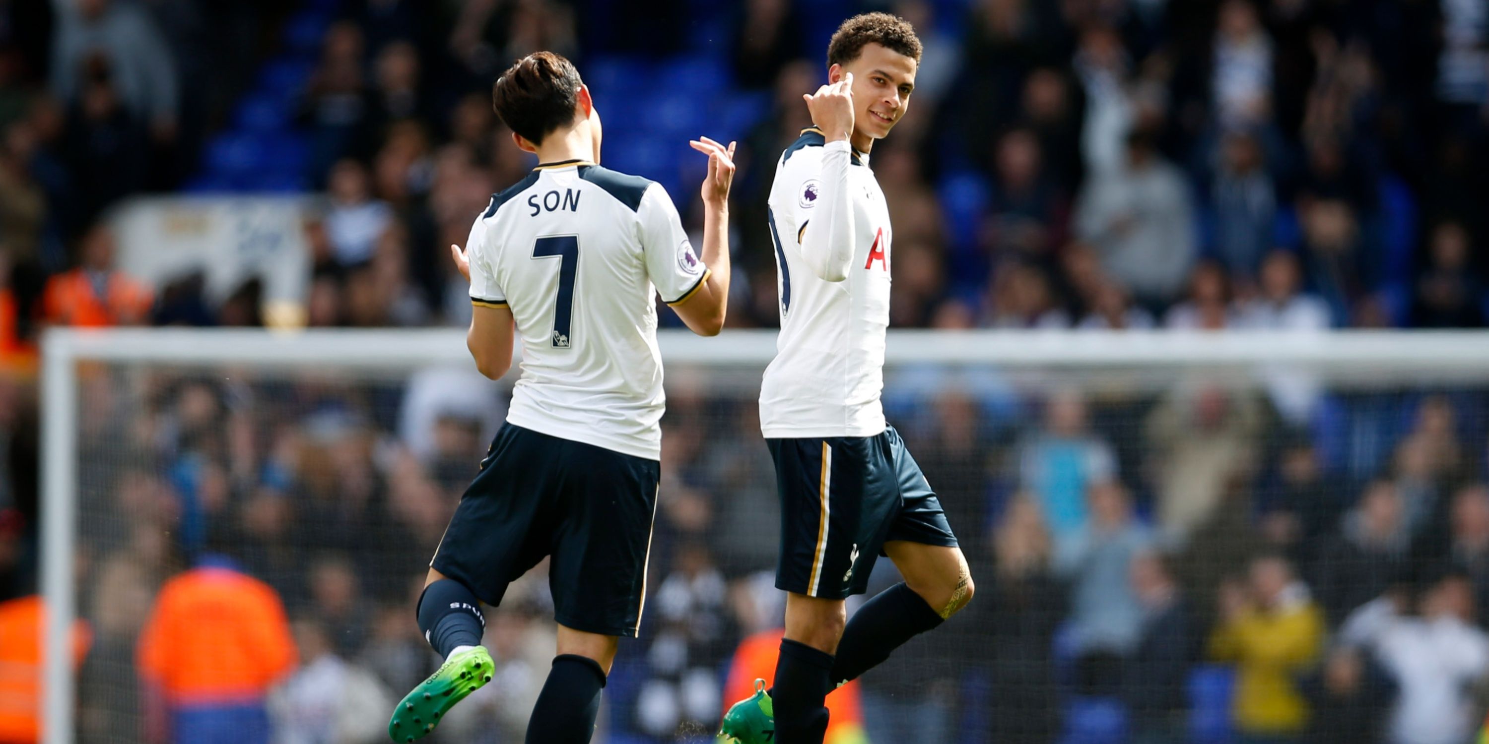 Heung-min Son and Dele Alli at Tottenham