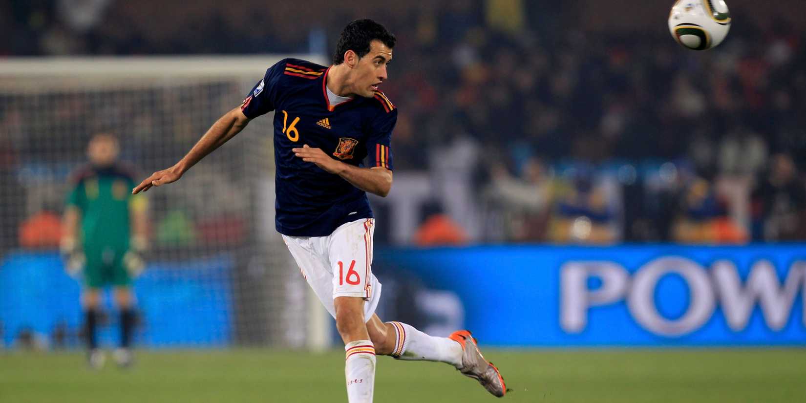 Sergio Busquets of Spain