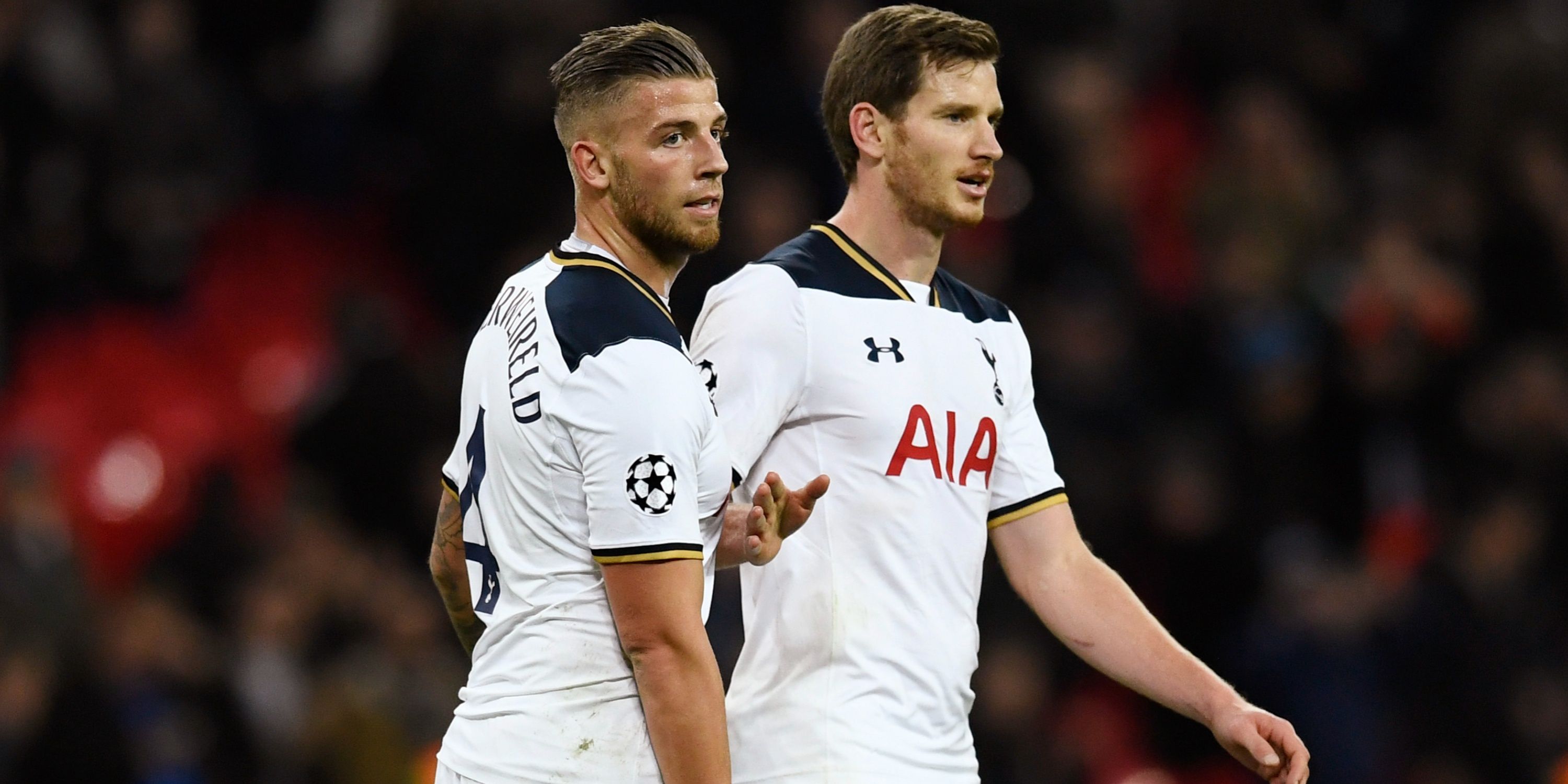Toby Alderweireld and Jan Vertonghen