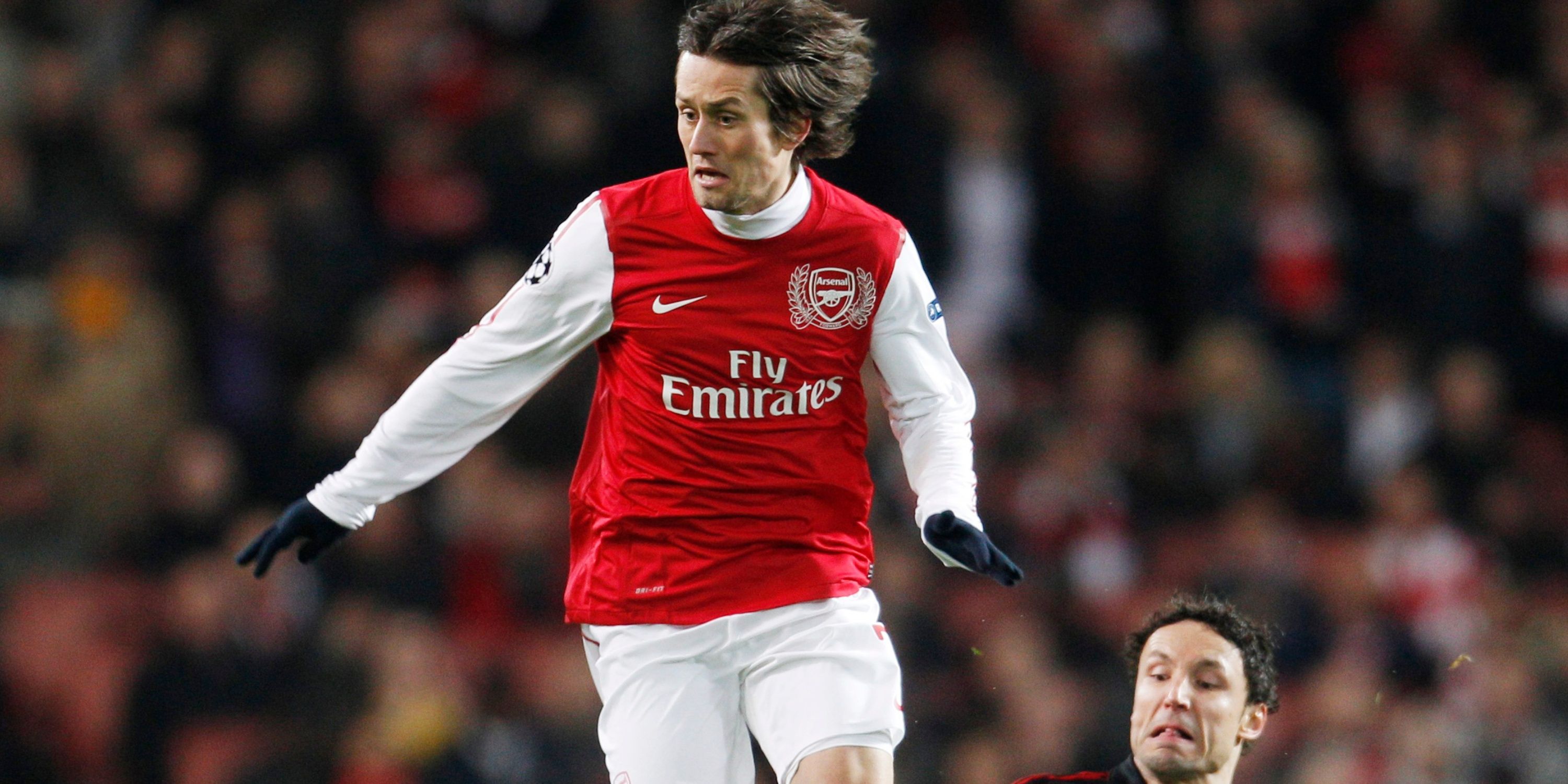 Thomas-Rosicky-Arsenal-Milan-Champions League