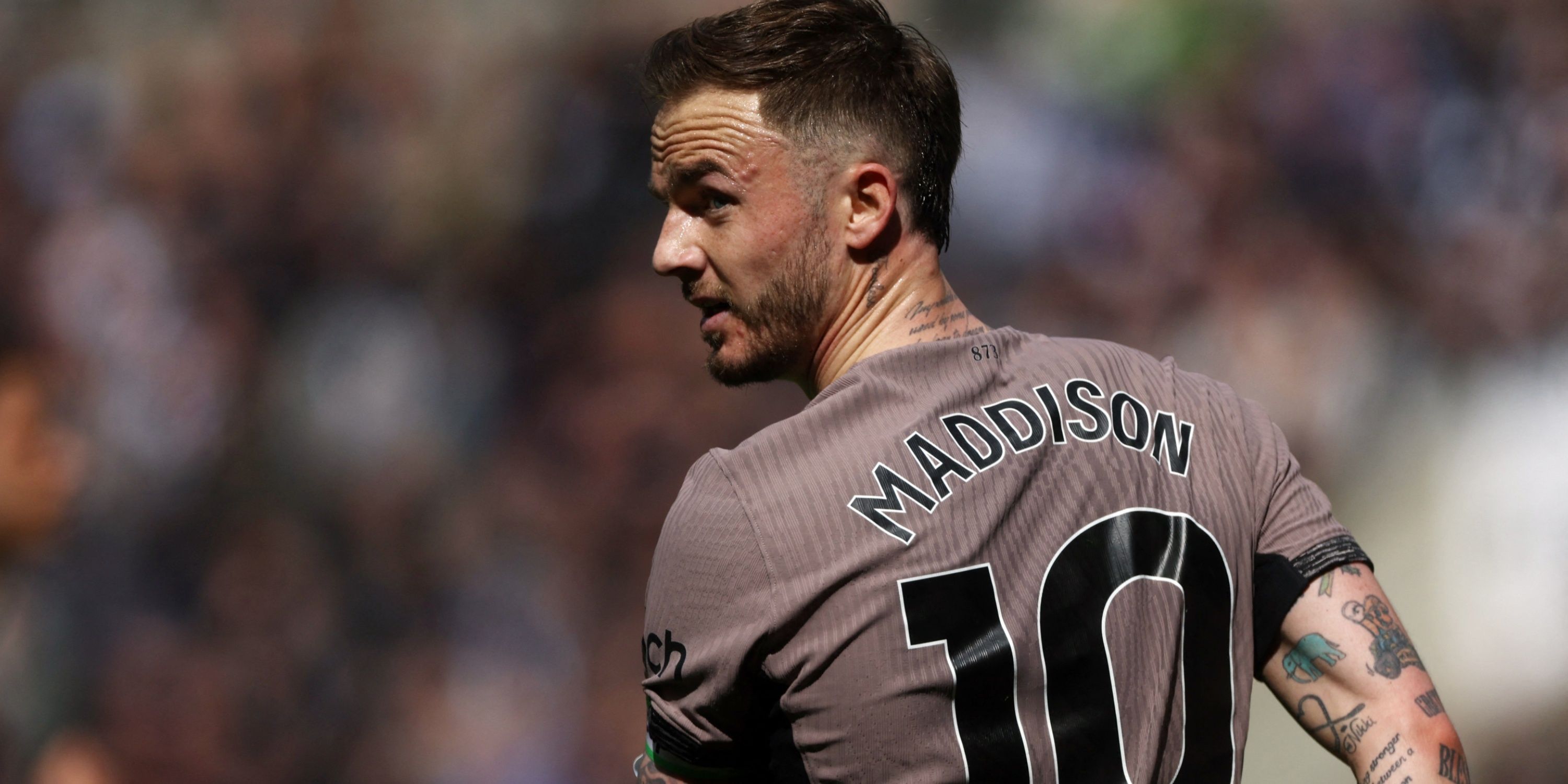 Tottenham midfielder James Maddison 