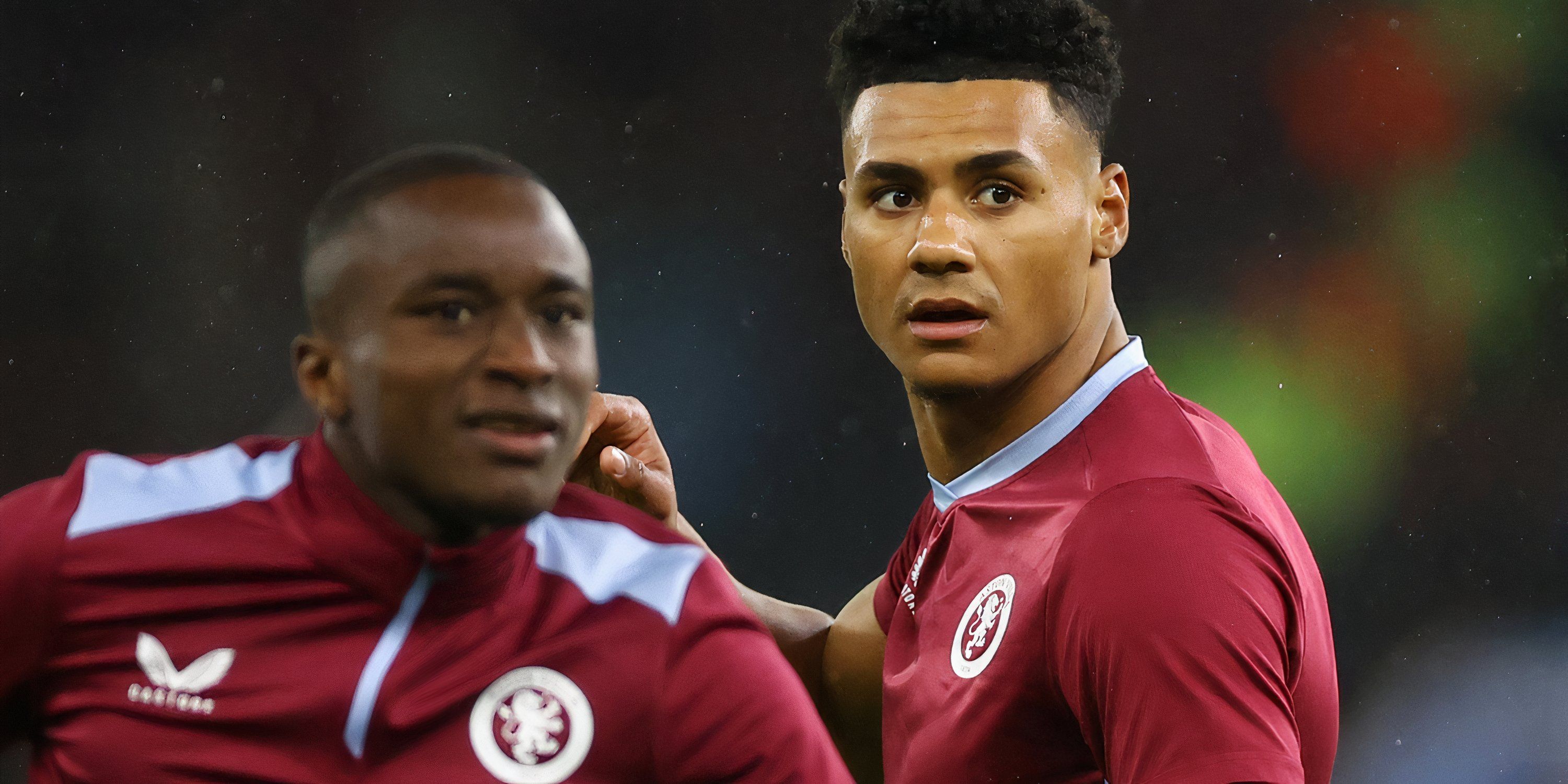 Aston Villa stars Moussa Diaby and Ollie Watkins