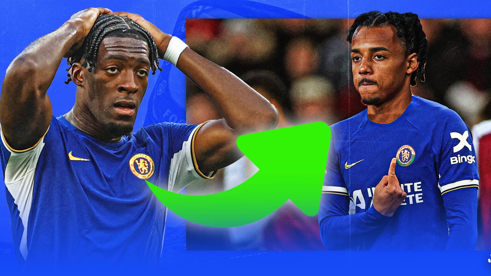 Chelsea eye Disasi replacement who's one of 