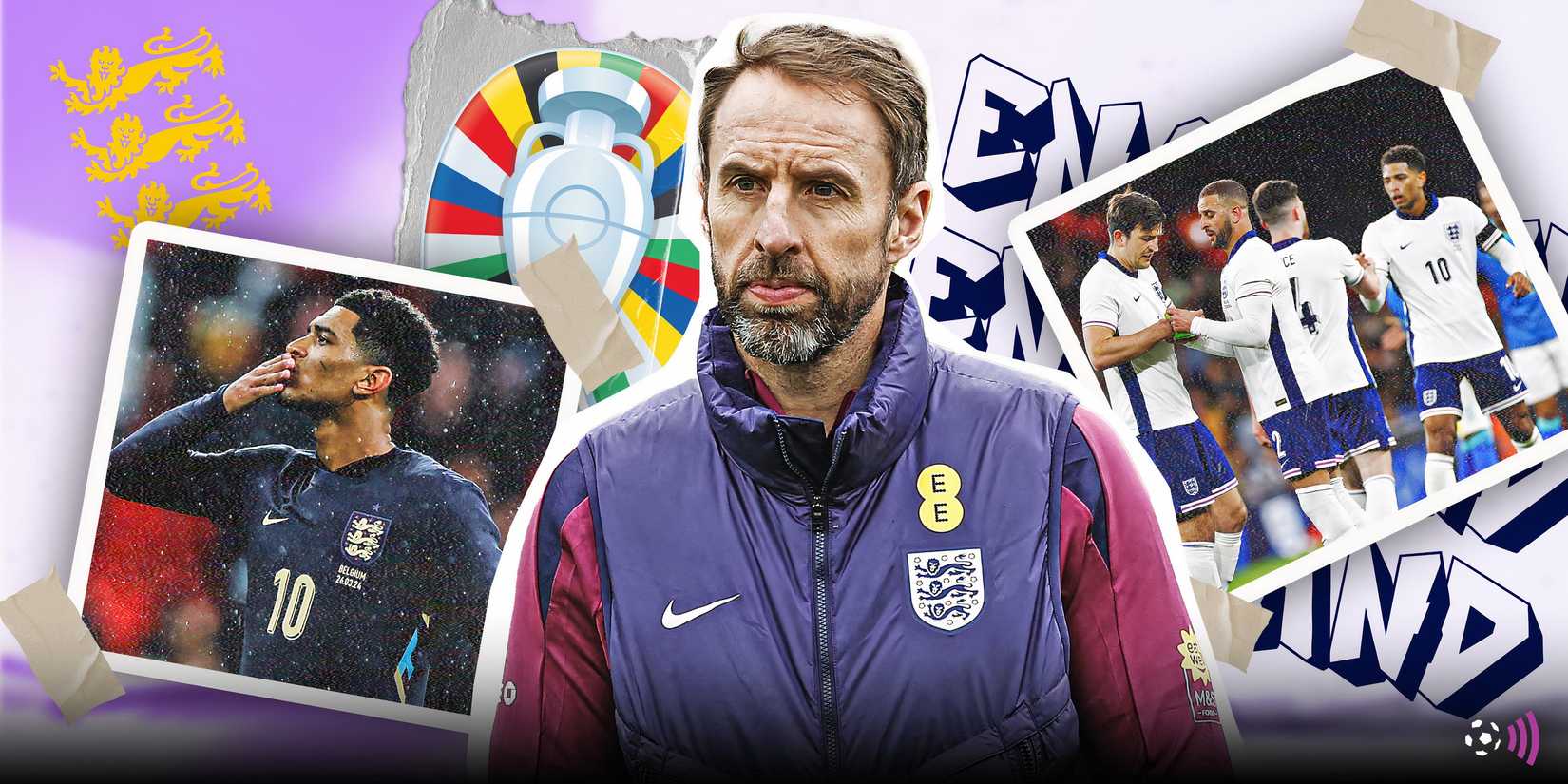 Inglaterra-Southgate-Euro-Squad