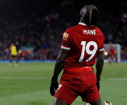 Former Liverpool player Sadio Mane