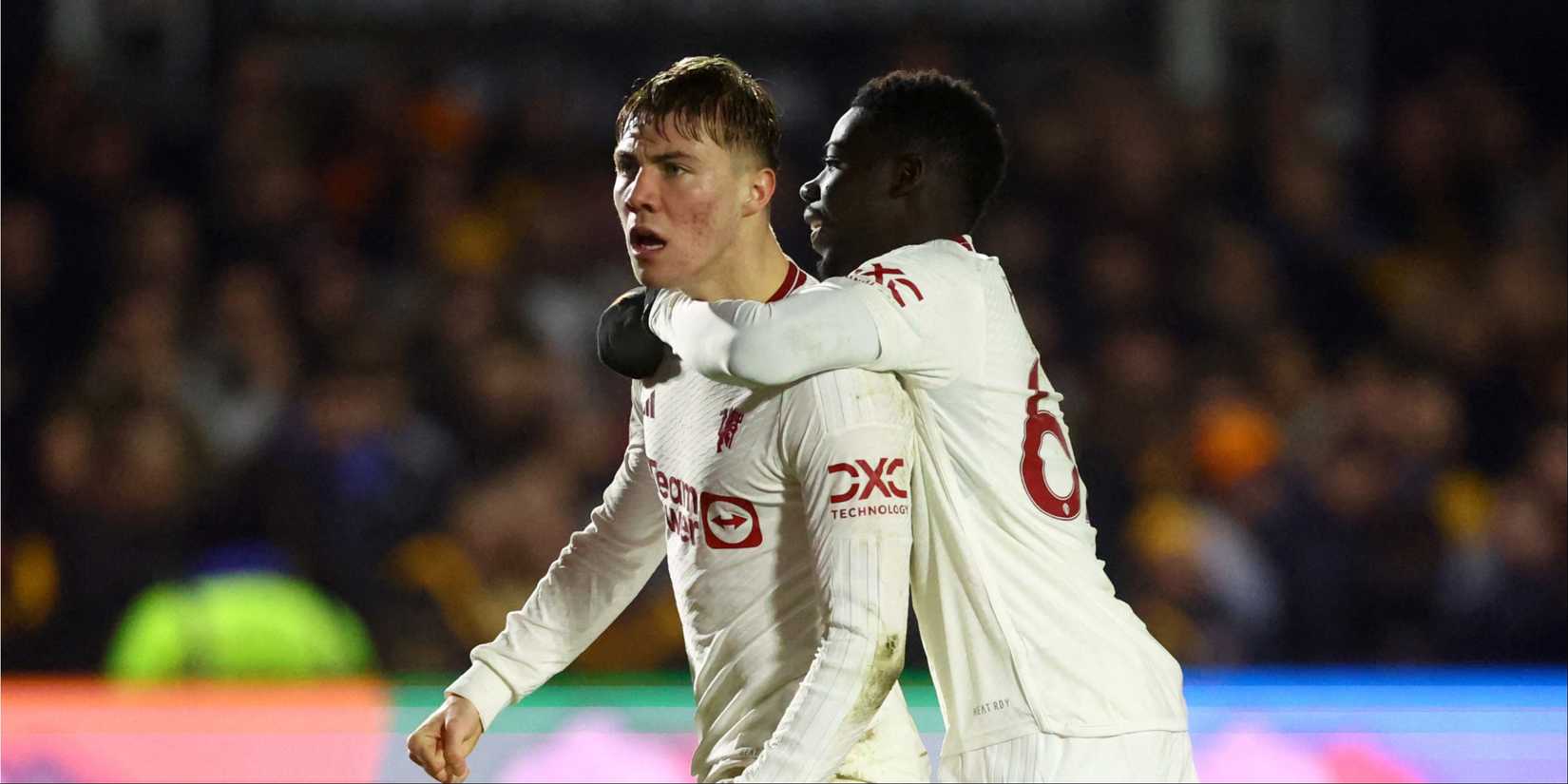 Rasmos Holund Ummari Forson Manchester United