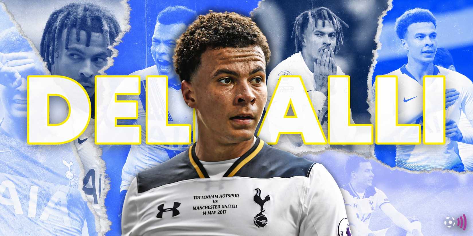 Dele Alli em ação pelo Tottenham