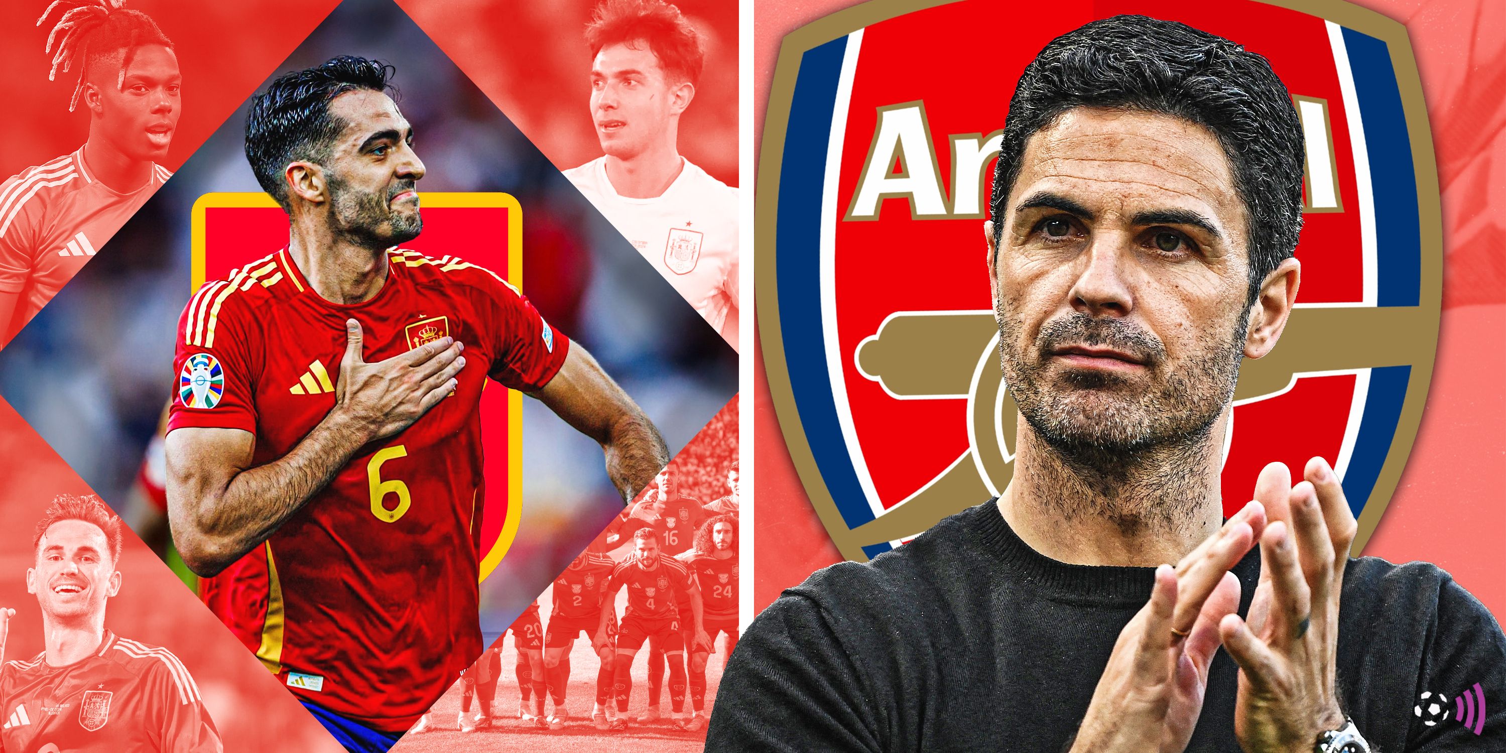 Club reply as Arsenal make £17m bid to sign Euro 2024 star alongside Merino