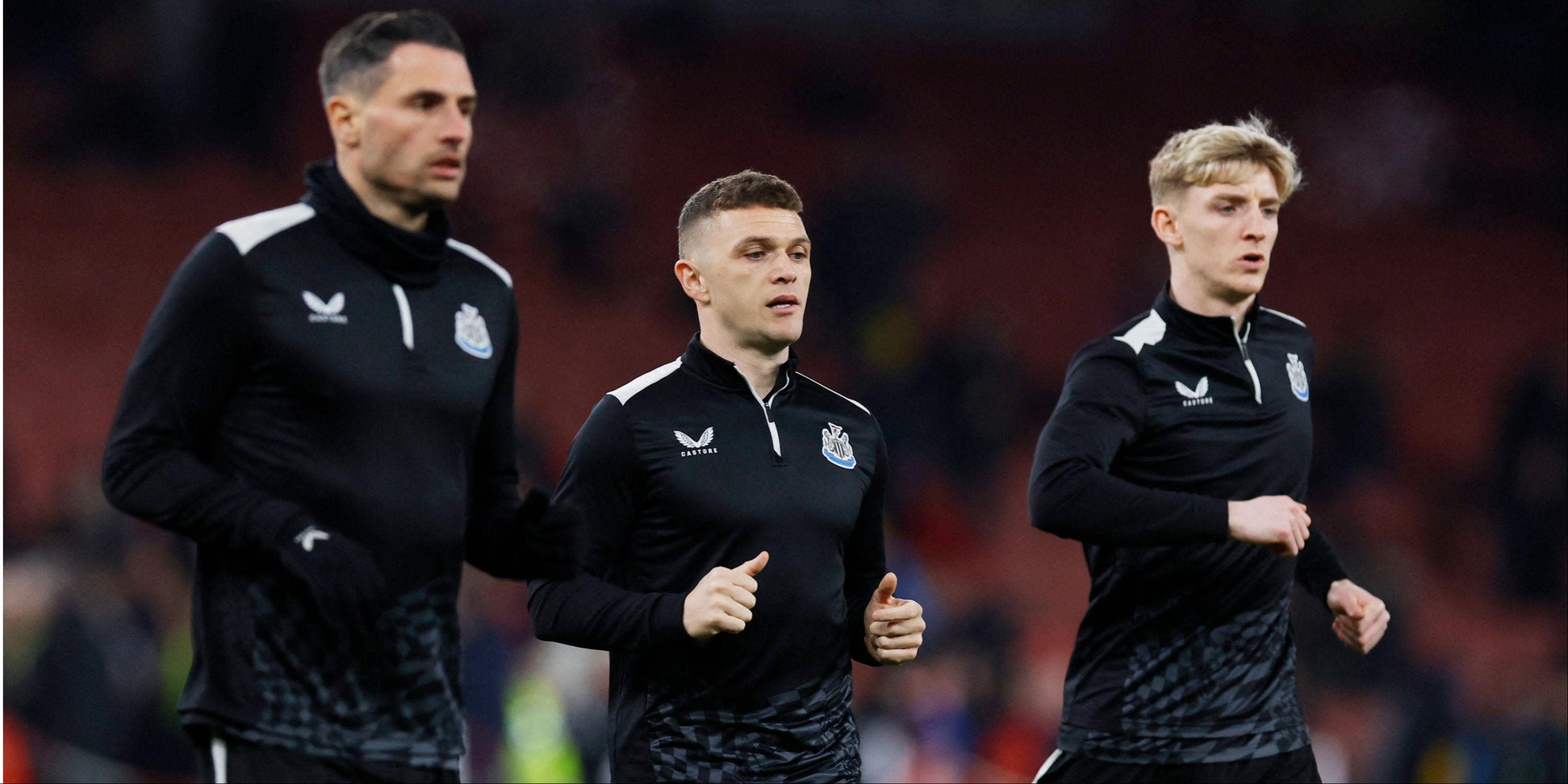 Kieran Trippier Fabian Schar Anthony Gordon Newcastle United