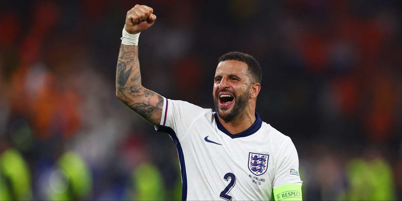 The Greatest 20 Right-Backs in Football History Kyle-Walker-England-Euro-2024