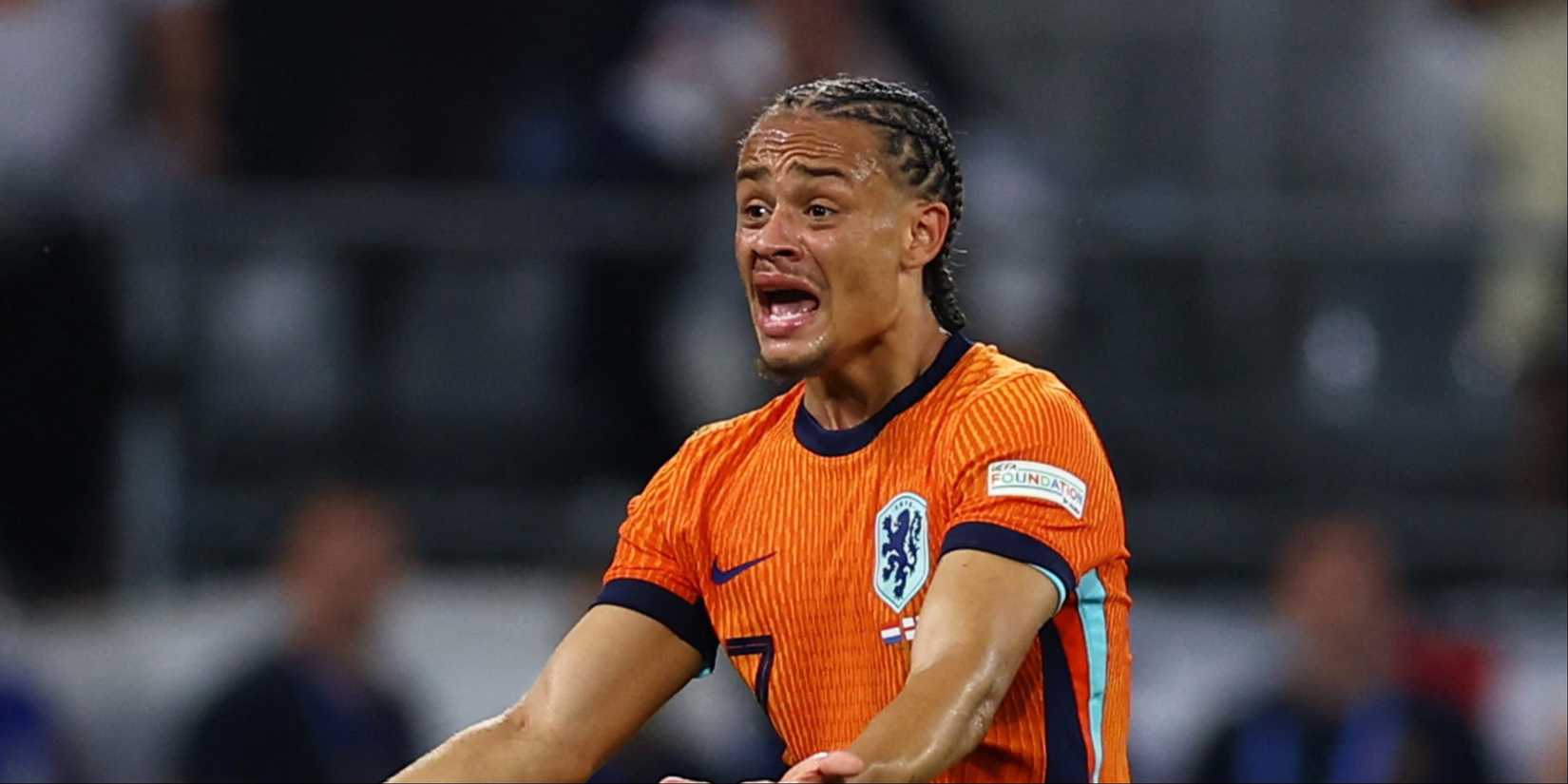 Xavi Simons pela Holanda no Euro 2024