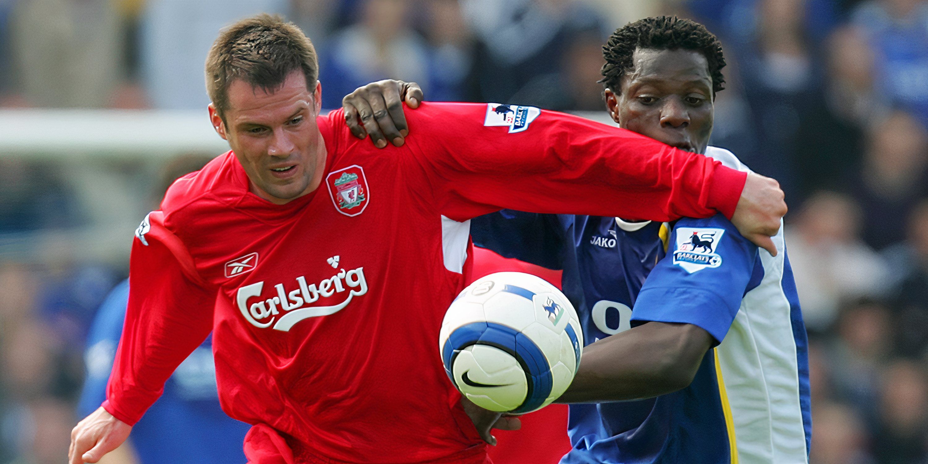 carragher-benjani-premier-league-ball