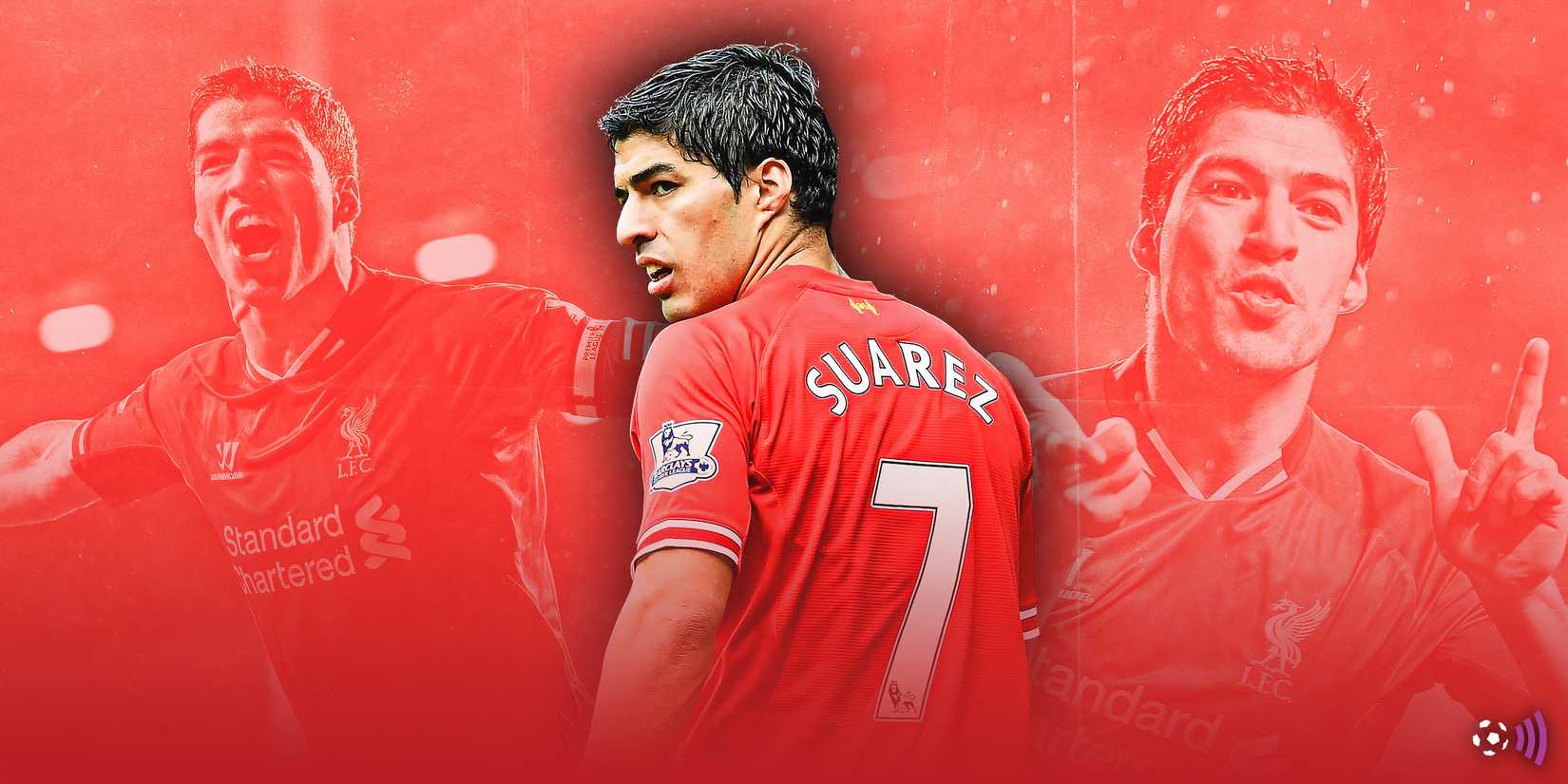 Luis Suarez Liverpool graphic