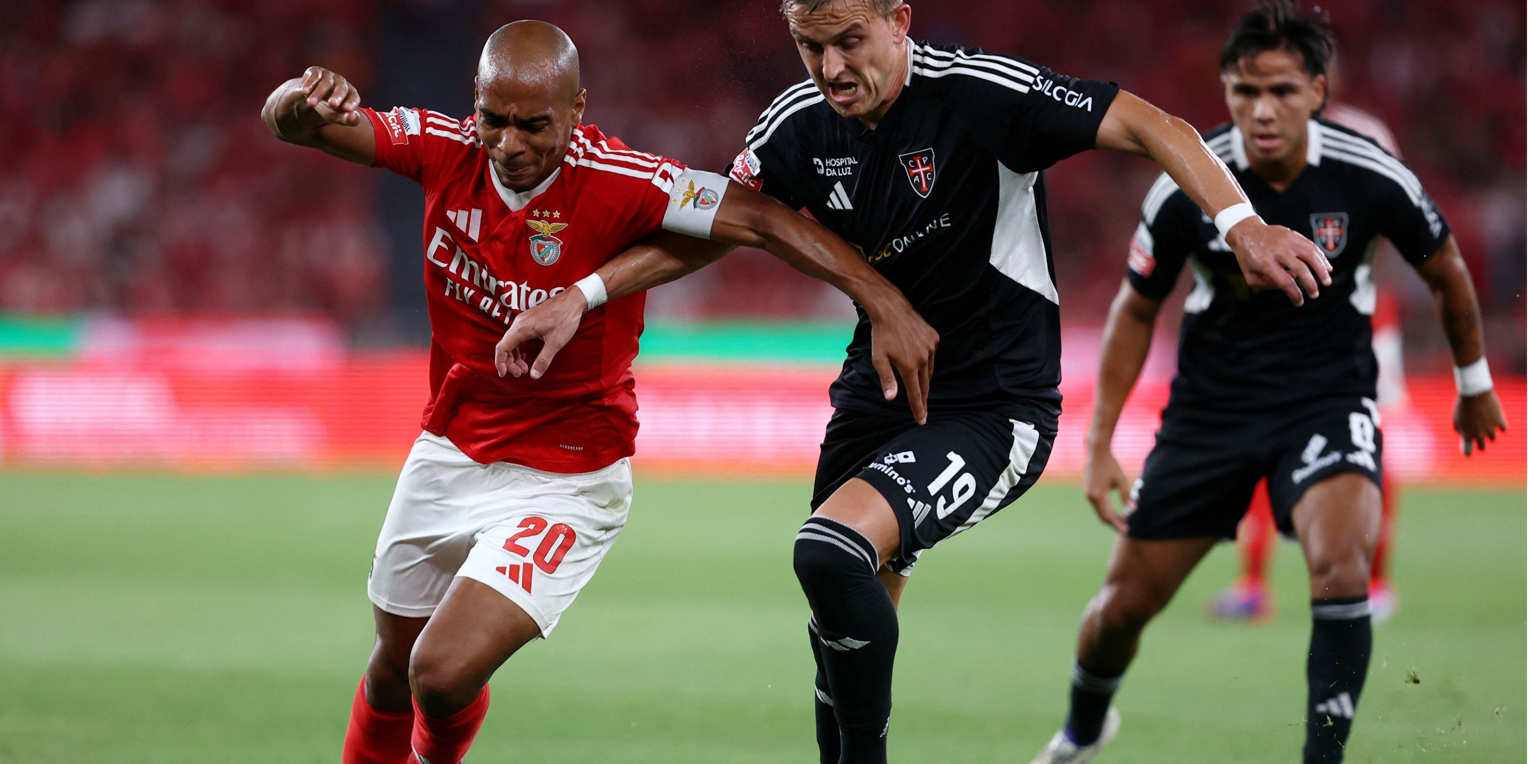 Benfica midfielder Joao Mario