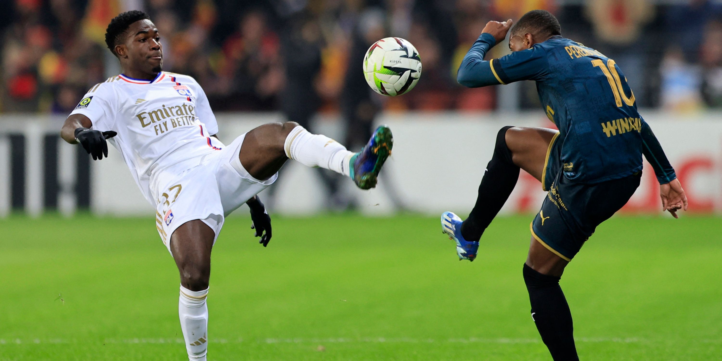 Lyon youngster Ernest Nuamah