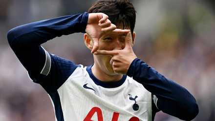 Spurs striker Heung-min Son