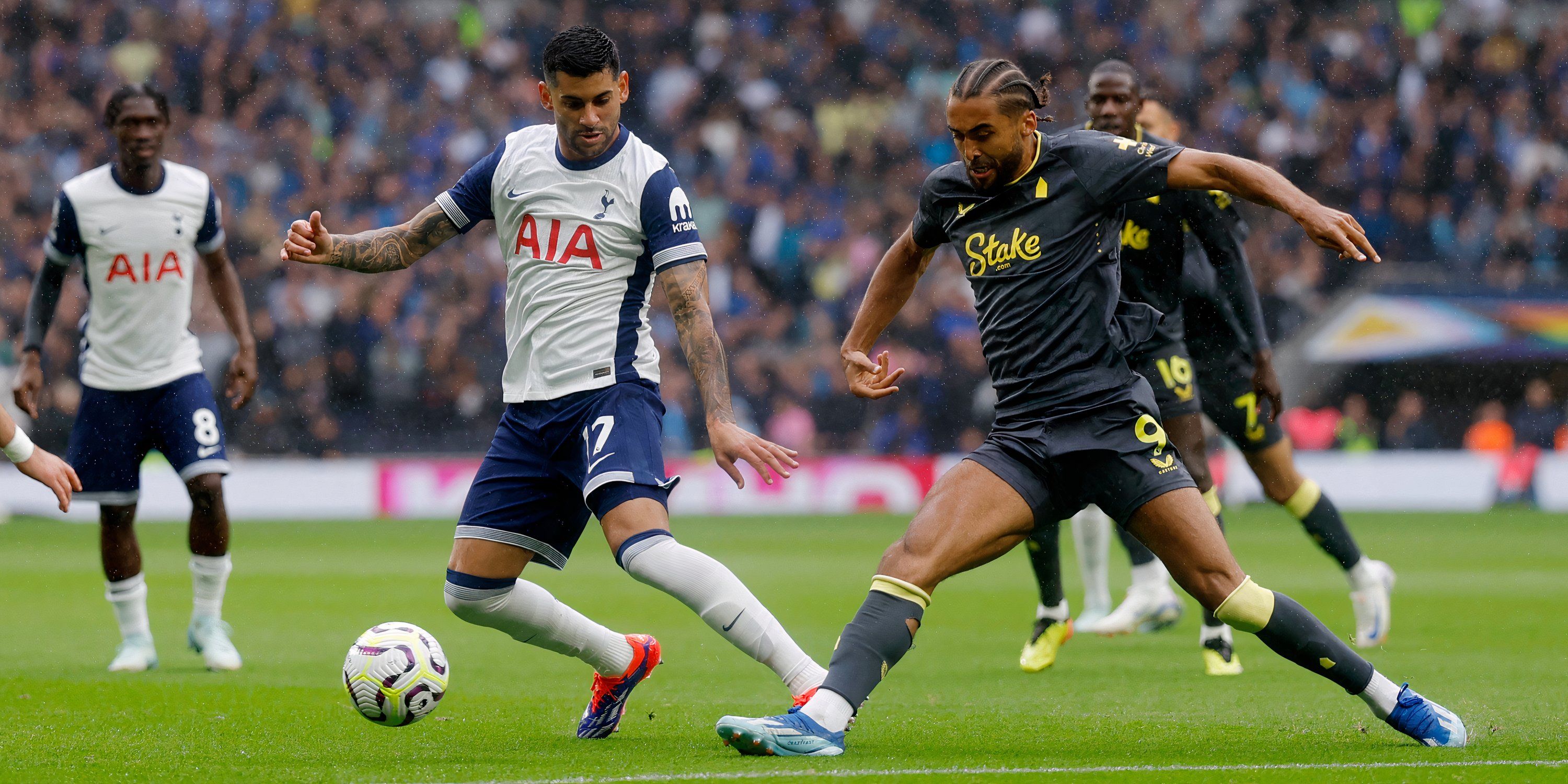 Tottenham defender Cristian Romero