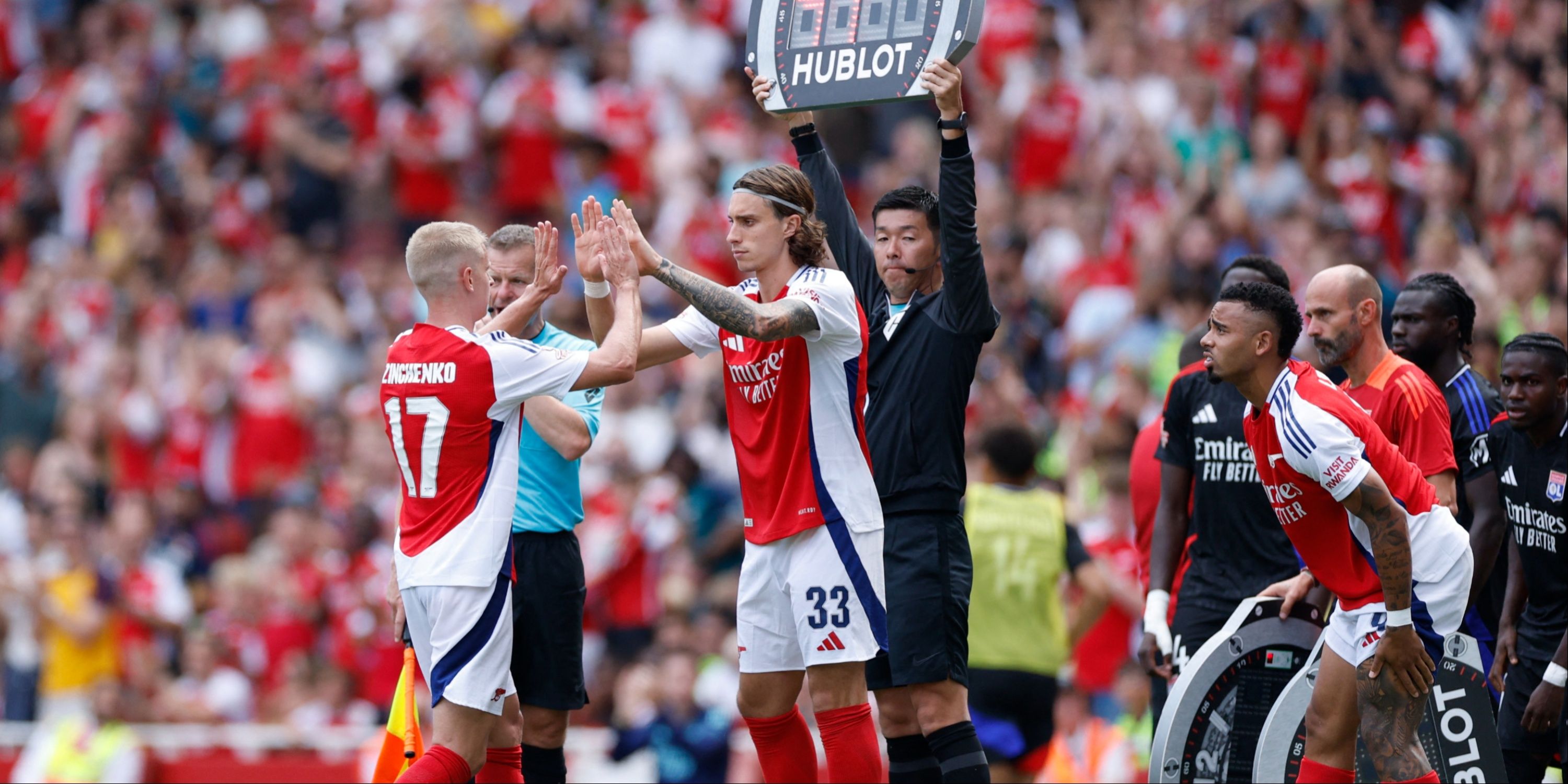 Zinchenko-Calafiori-Arsenal