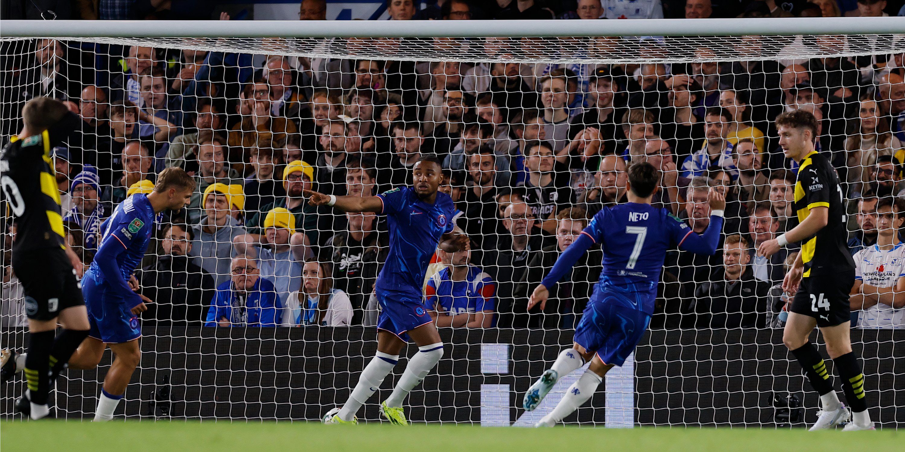 Christopher Nkunku scores for Chelsea