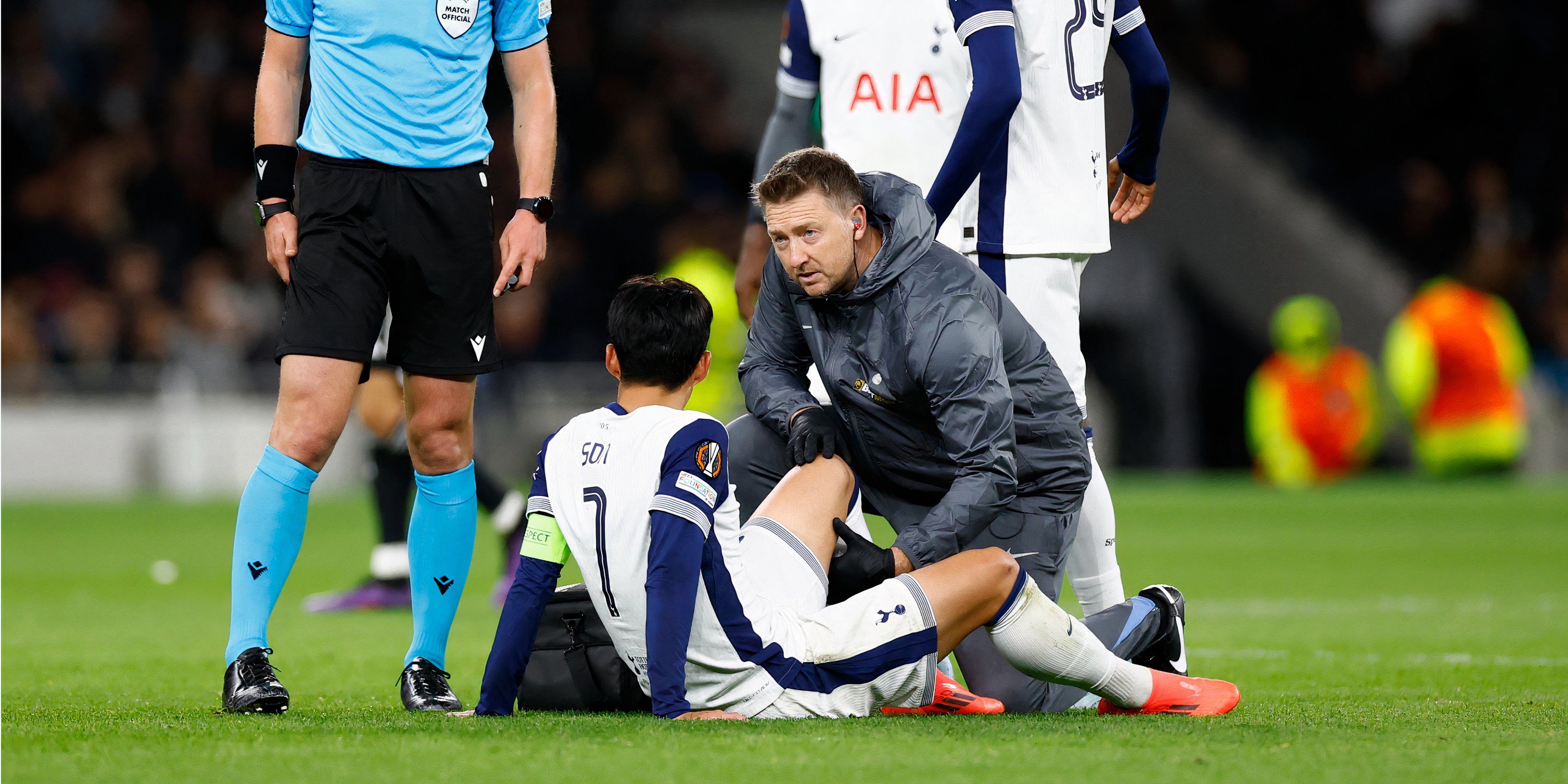 Heung-min Son is injured for Tottenham