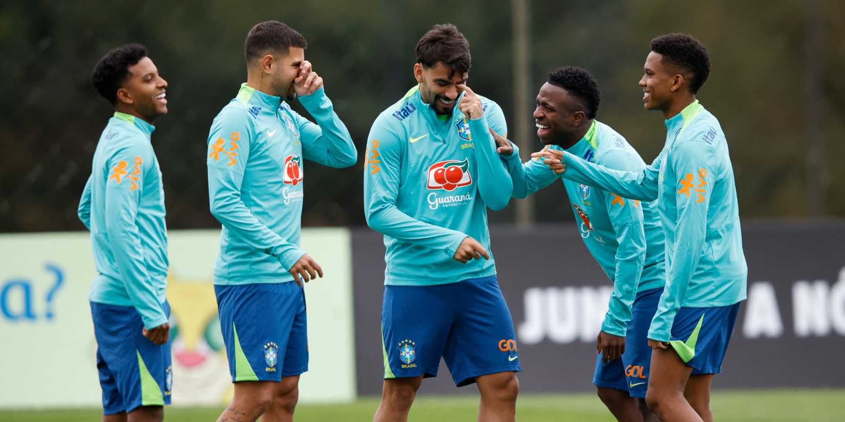 Estavao, Vini Jr, Paqueta, Rodrygo, Guimaraes Brazil