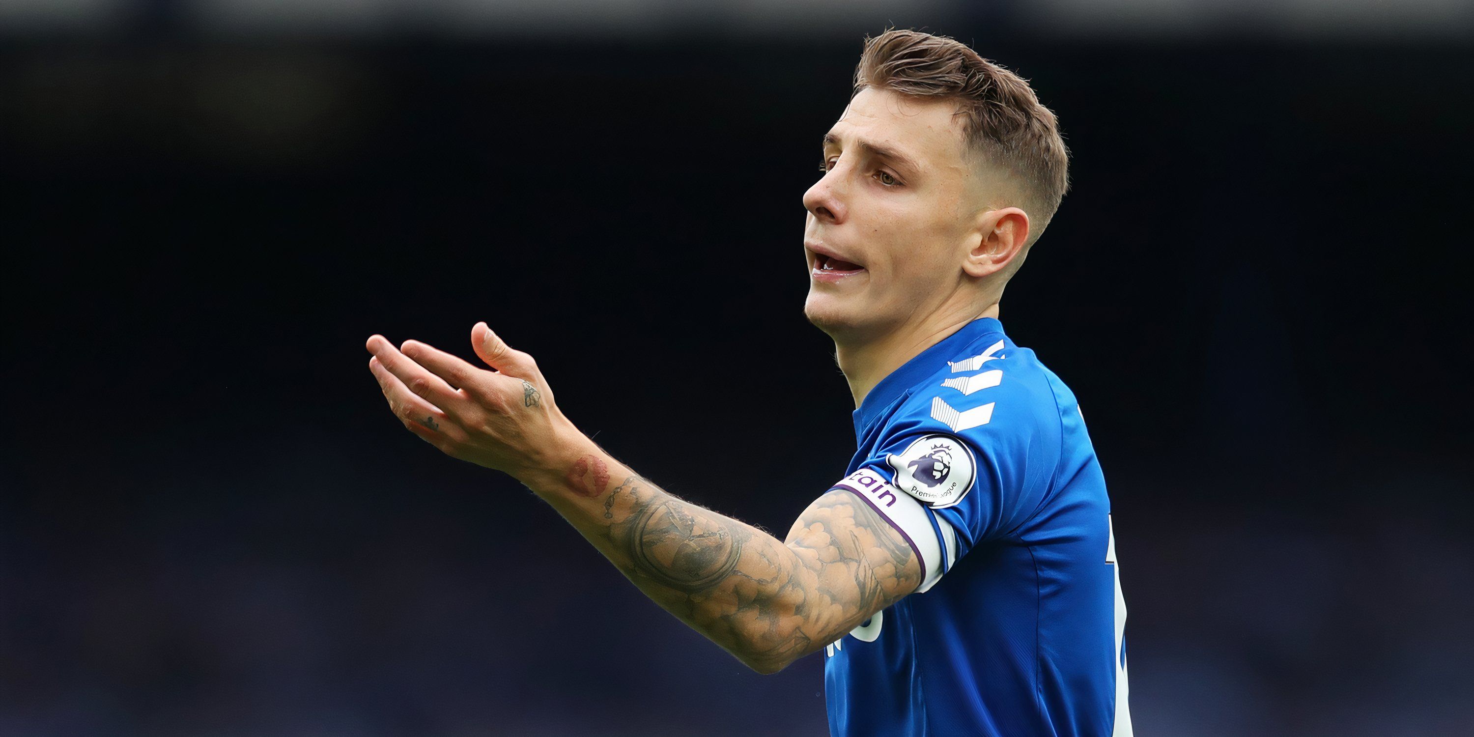 Former Everton defender Lucas Digne